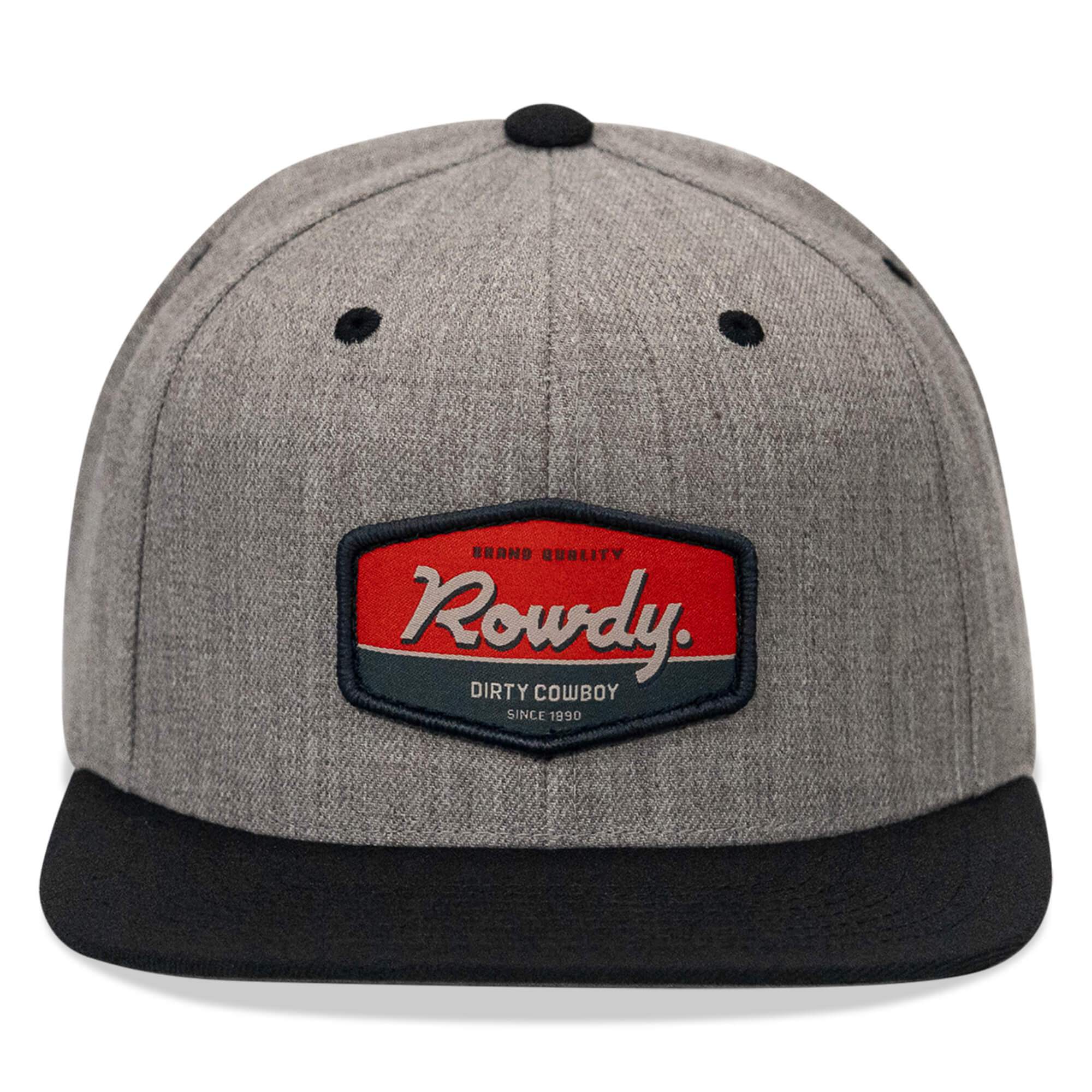 Rowdy. USA Dirty Cowboy Patch Flatbill Snapback - Image 6