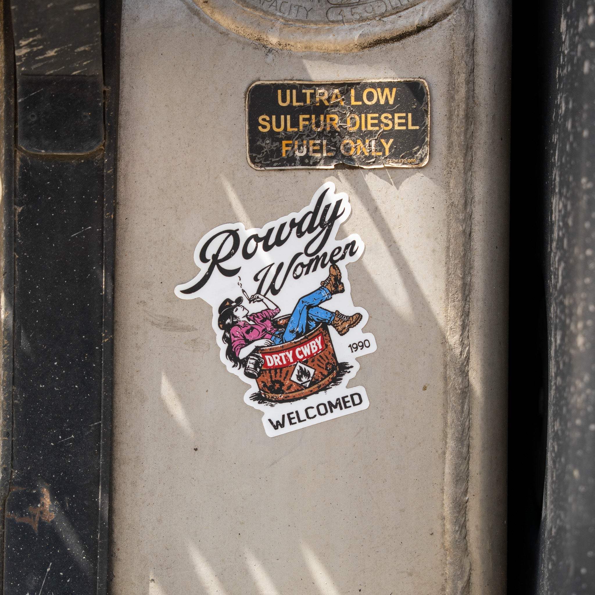 Rowdy Women Welcomed Decal - Image 4