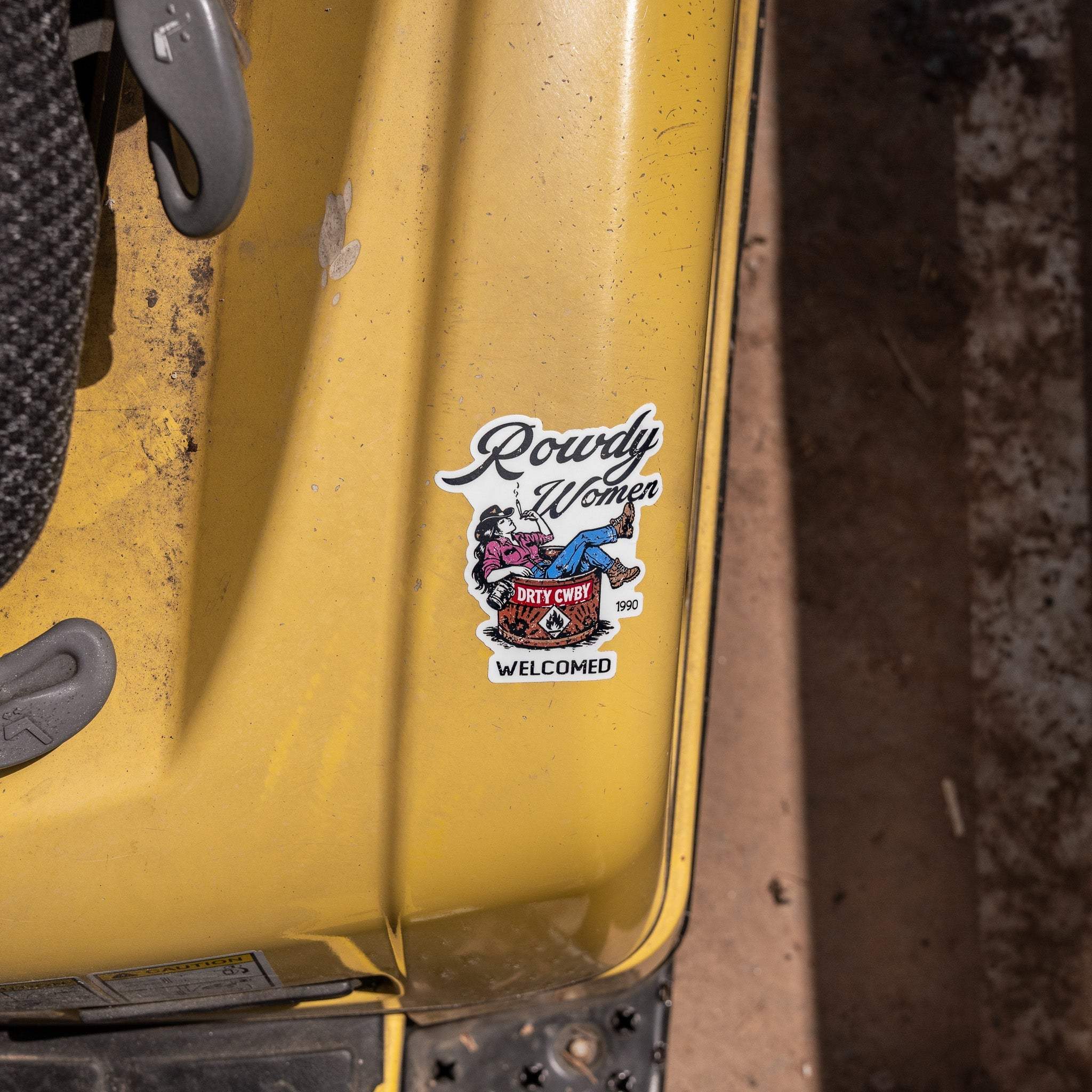 Rowdy Women Welcomed Decal - Image 5
