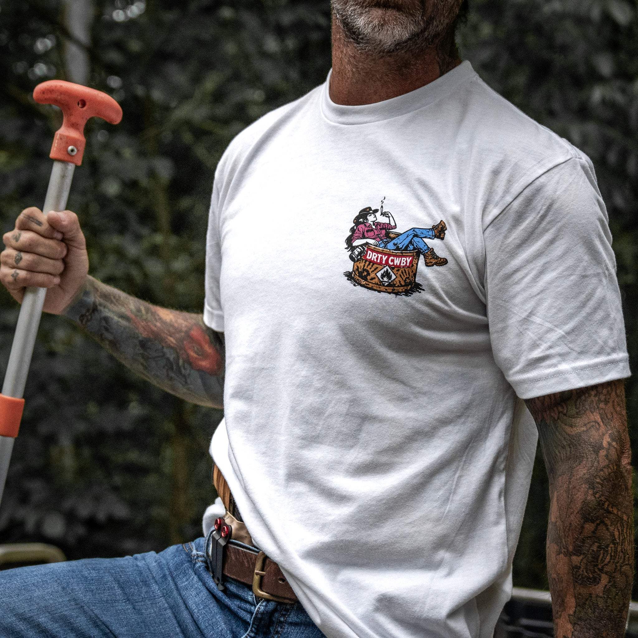 Rowdy Women Welcomed Men's T-Shirt - Image 4