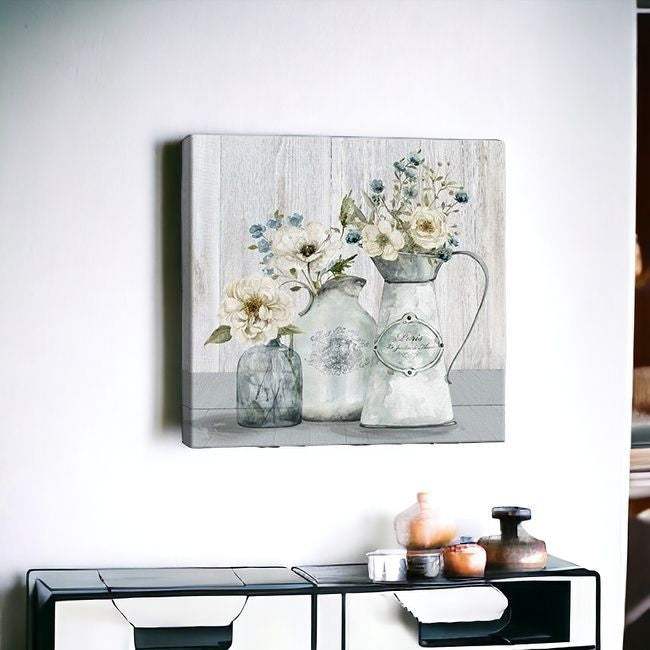 Rustic Flowers Unframed Print Wall Art - Image 4