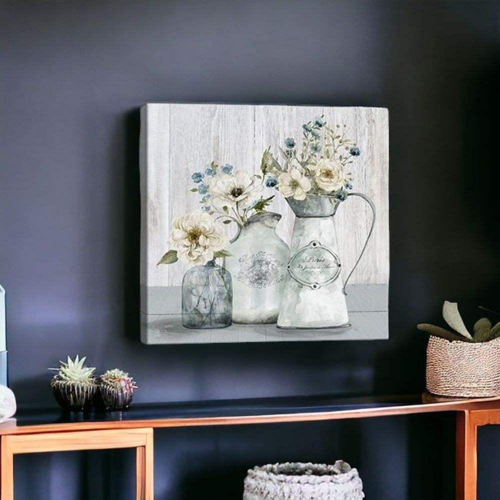 Rustic Flowers Unframed Print Wall Art - Image 6