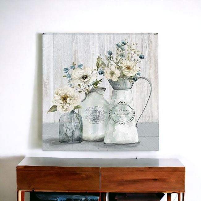 Rustic Flowers Unframed Print Wall Art - Image 4