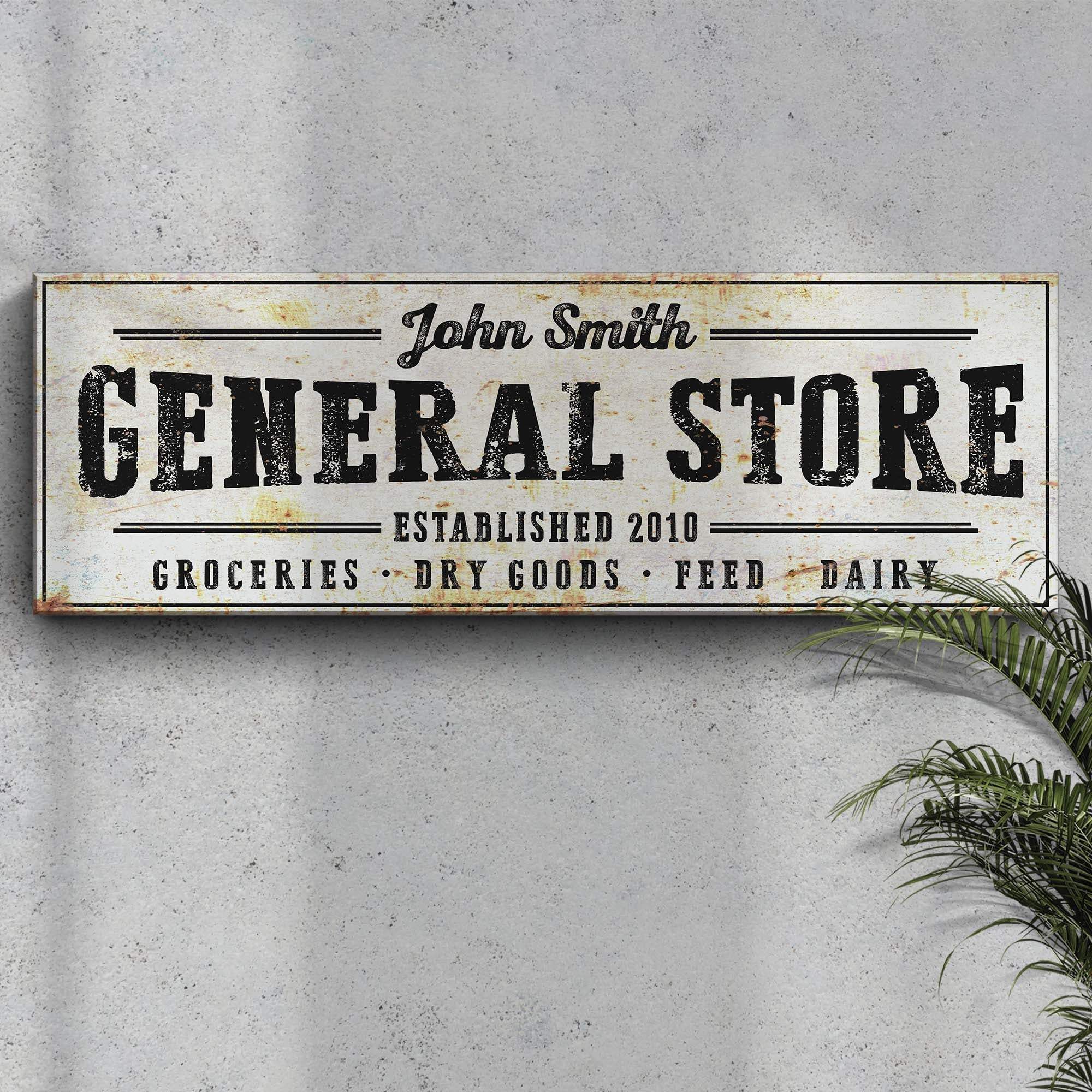 Rustic General Store Sign - Image 2