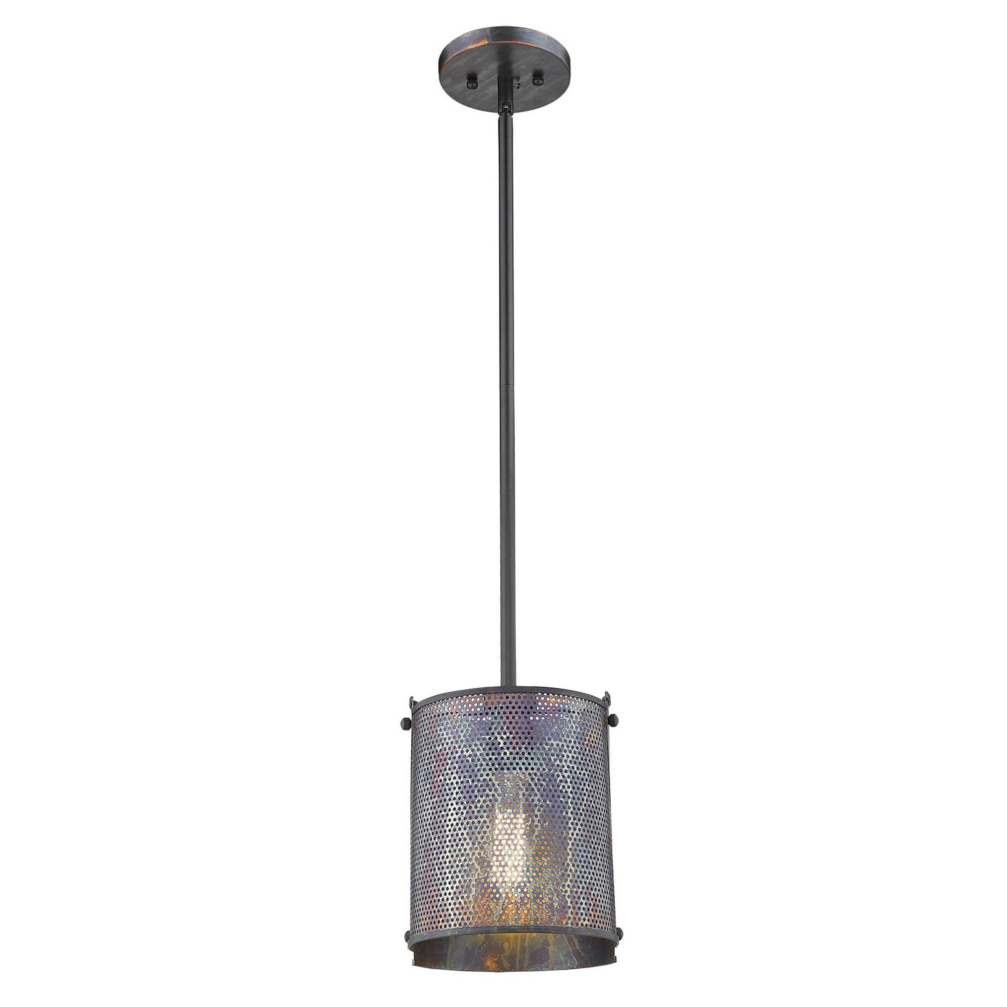 Ryker 1-Light Bronze Patina Pendant - Image 4