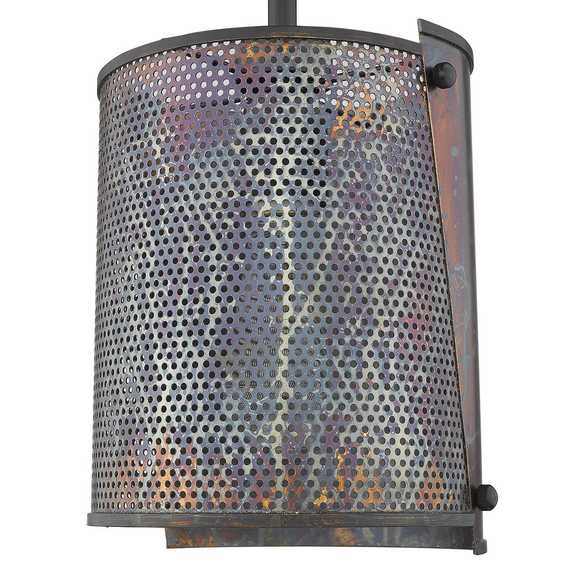 Ryker 1-Light Bronze Patina Pendant - Image 8