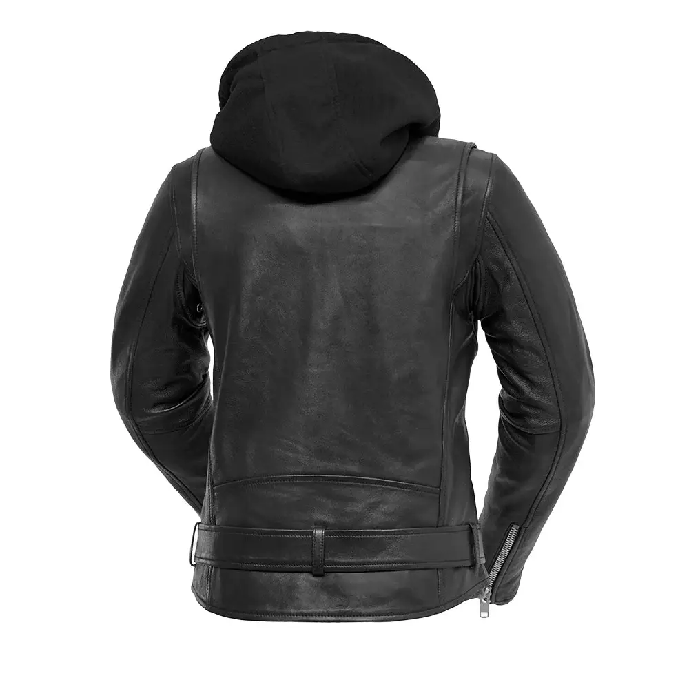 Ryman - Women's Motorcycle Leather Jacket - Image 2