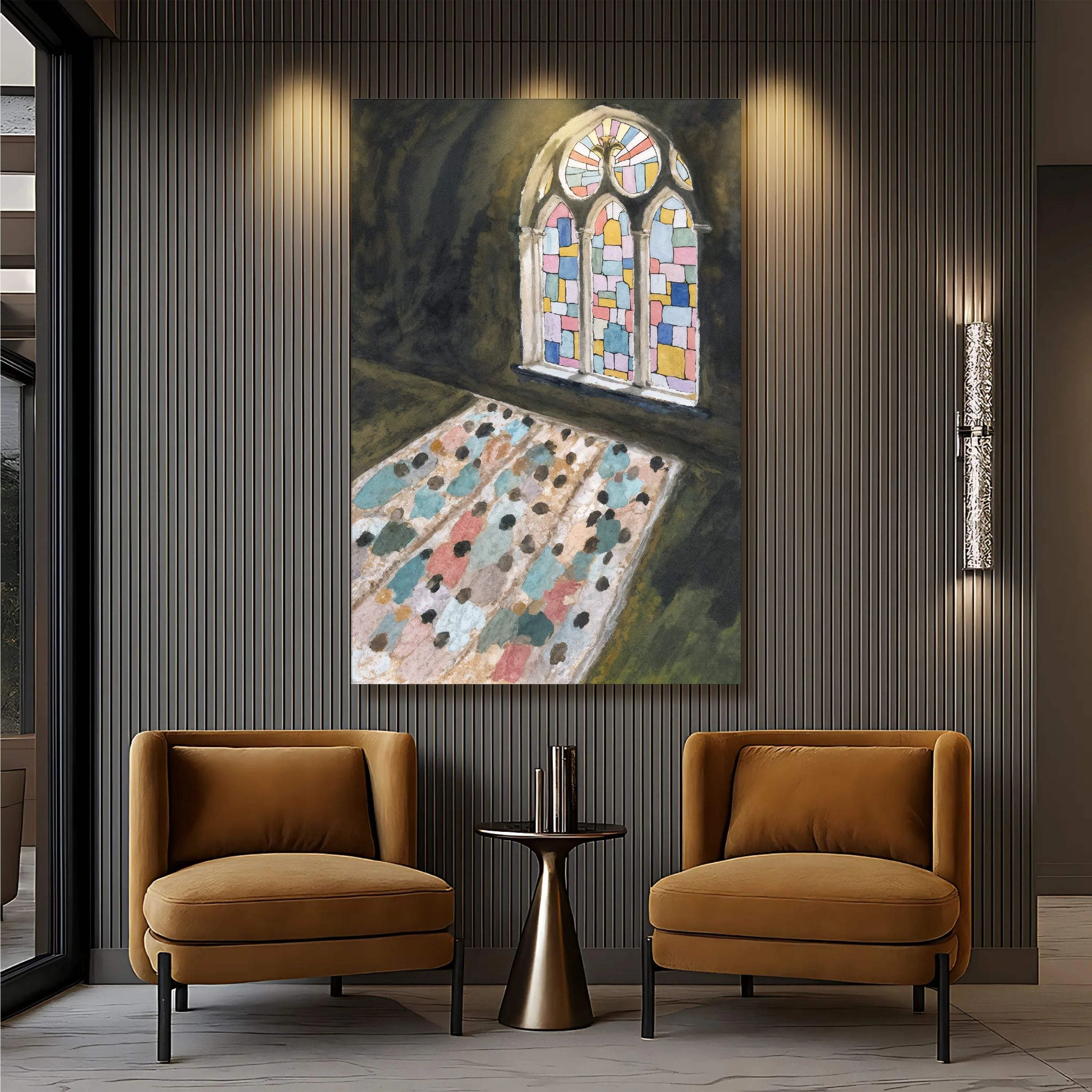 Sacred Reflection Faith Wall Art - Image 3