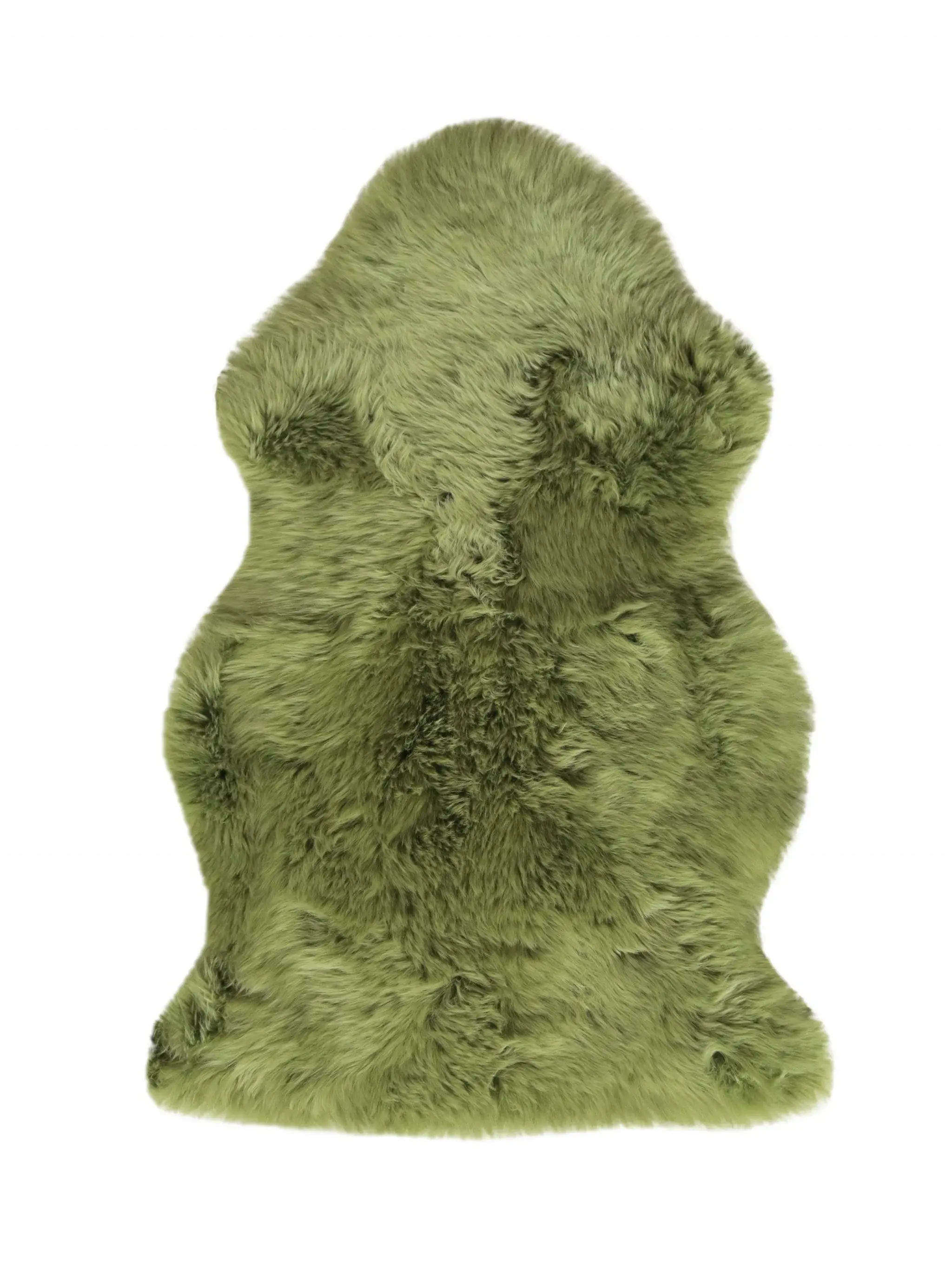 Sage Green New Zealand Natural  Sheepskin Rug - Image 2