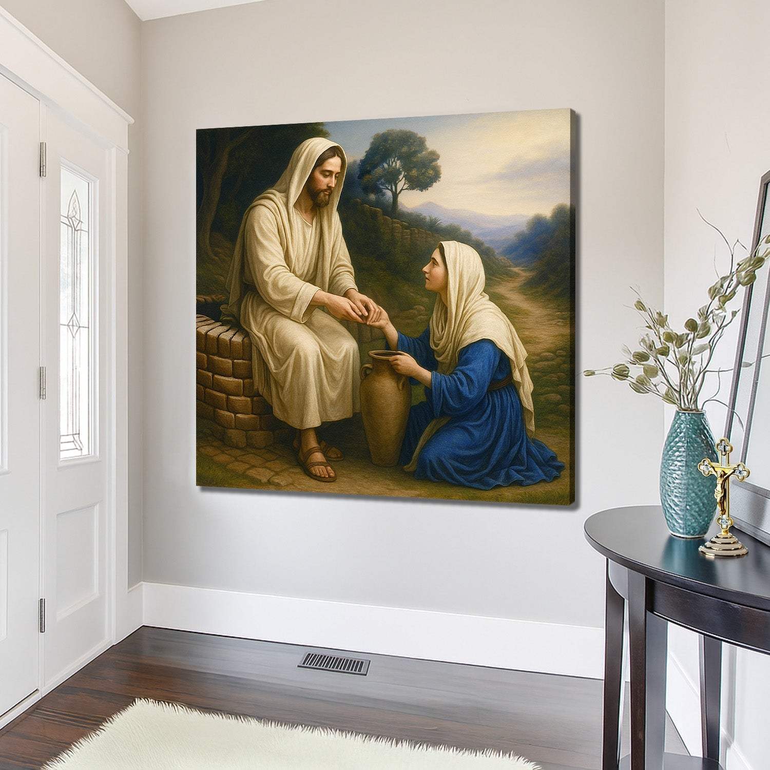 Samaritan at the Well Faith Wall Art - Image 3