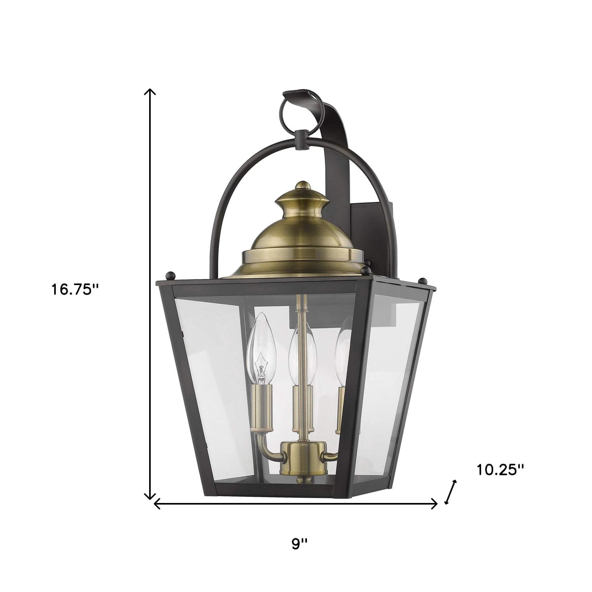 Savannah 3-Light Oil-Rubbed Bronze Wall Light - Image 7