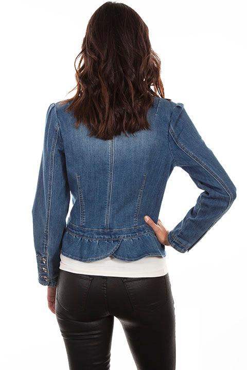 Scully DENIM PEPLUM DENIM JACKET - Image 2
