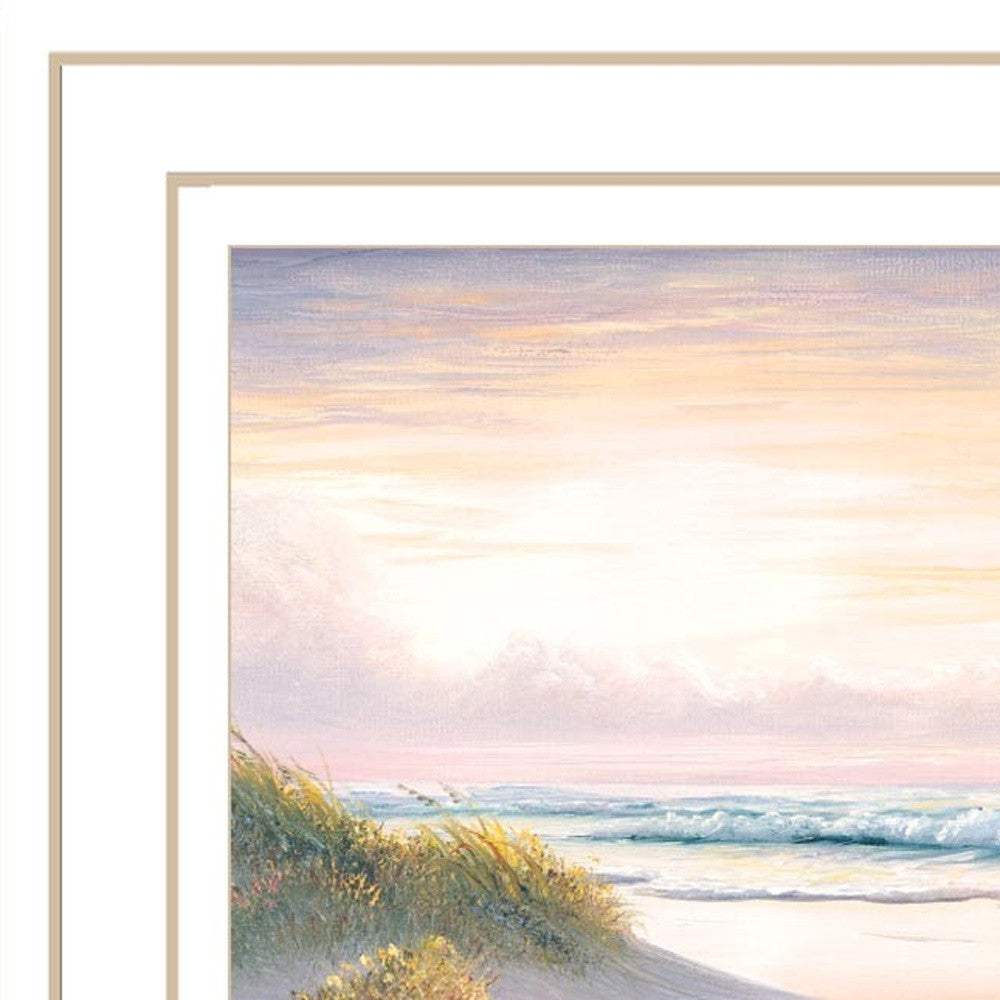 Seascape II 2 White Framed Print Wall Art - Image 4