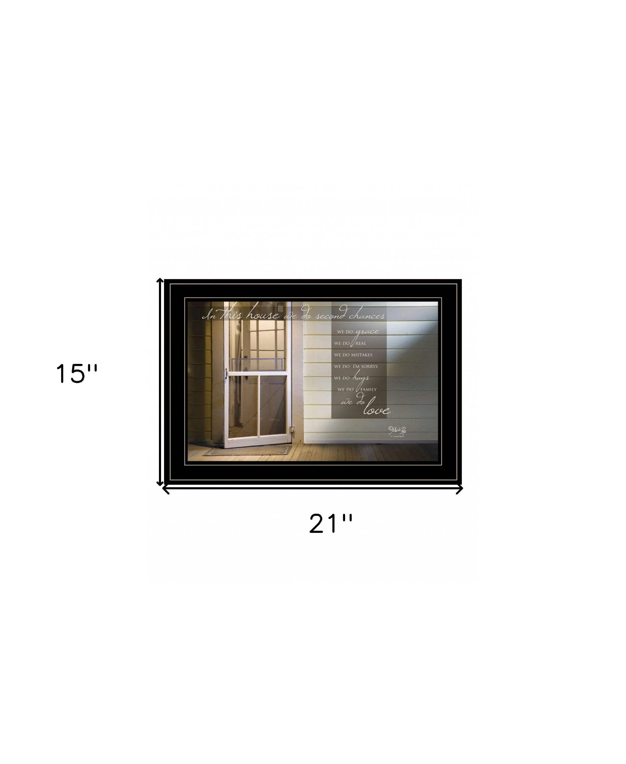 Second Chances 3 Black Framed Print Wall Art - Image 5