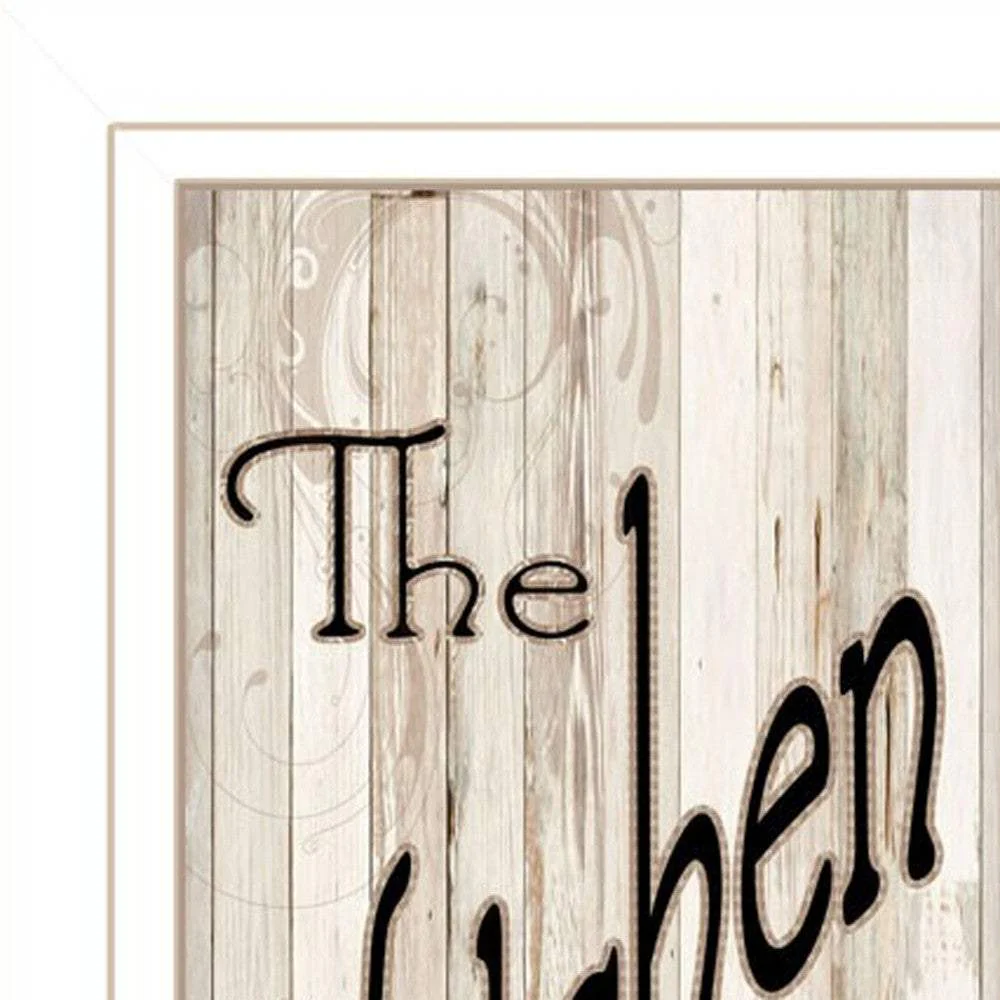 Set Of Five Kitchen Friendship 5 White Framed Print Kitchen Wall Art - Image 5
