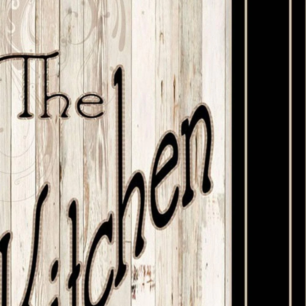 Set Of Five Kitchen Friendship Black Framed Print Kitchen Wall Art - Image 4