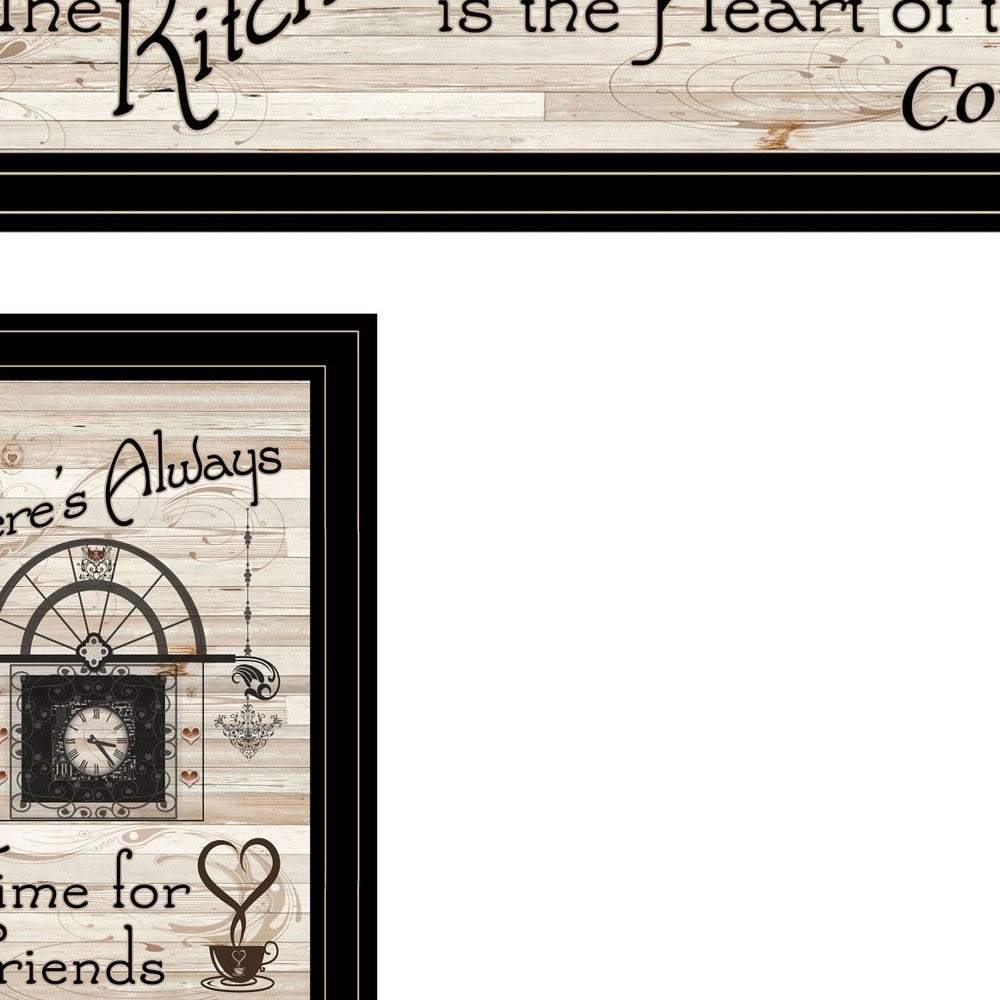 Set Of Four Kitchen Wall Art and Mug Rack - Image 5