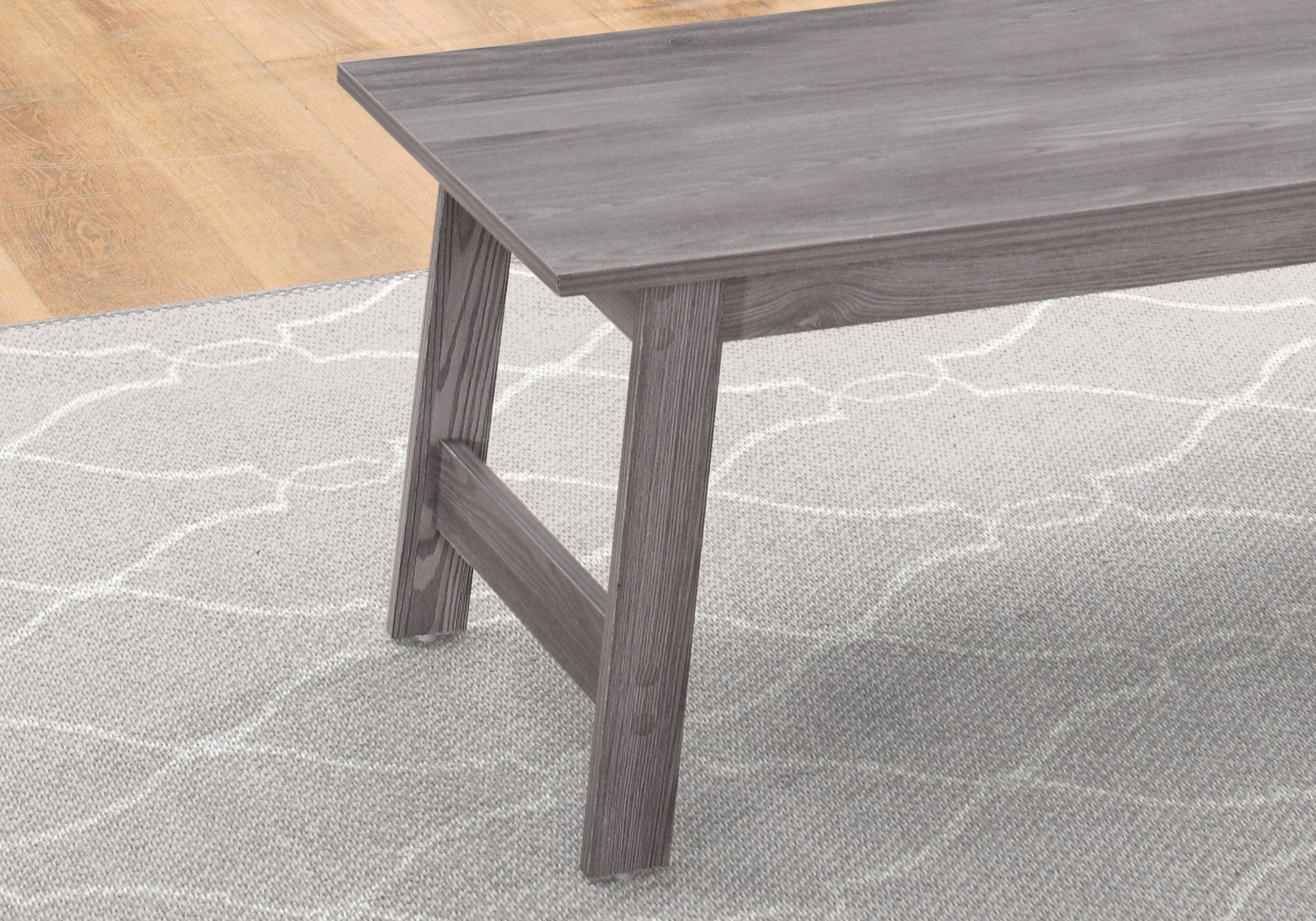 Set of Three 36" Gray Coffee Table - Image 5