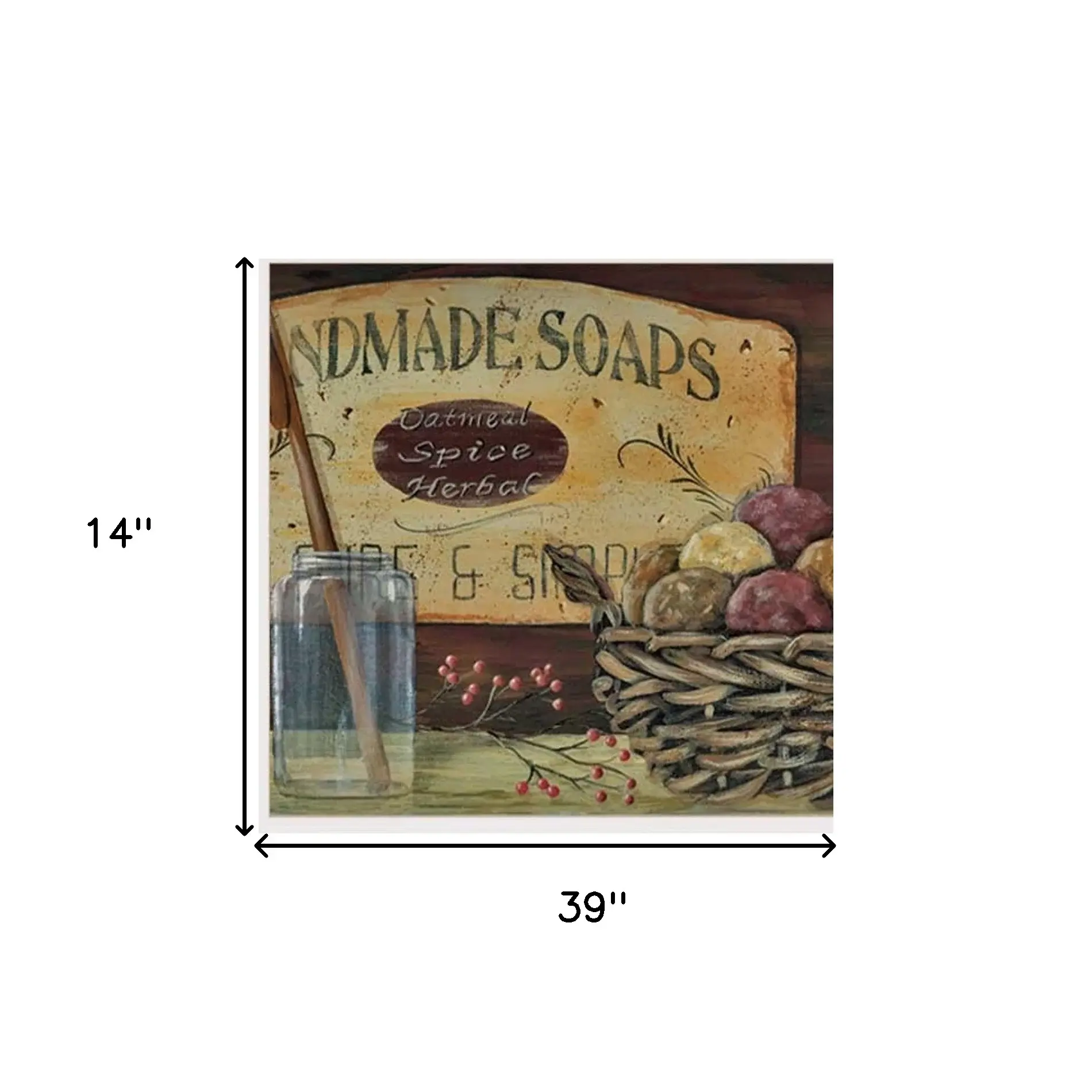 Set Of Three COUNTRY BATH White Framed Print Bathroom Wall Art - Image 6
