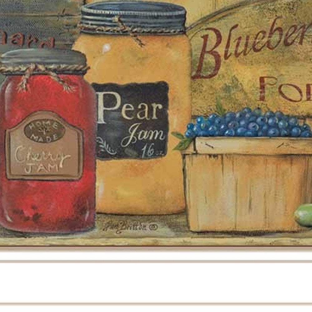 Set Of Three Country Kitchen 1 White Framed Print Kitchen Wall Art - Image 4
