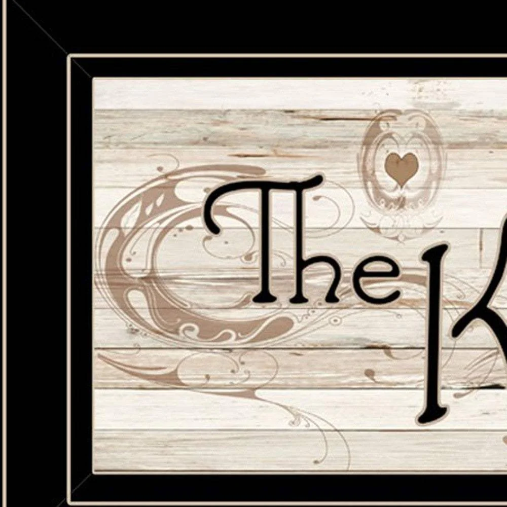 Set Of Three Kitchen Come In Black Framed Print Kitchen Wall Art - Image 2