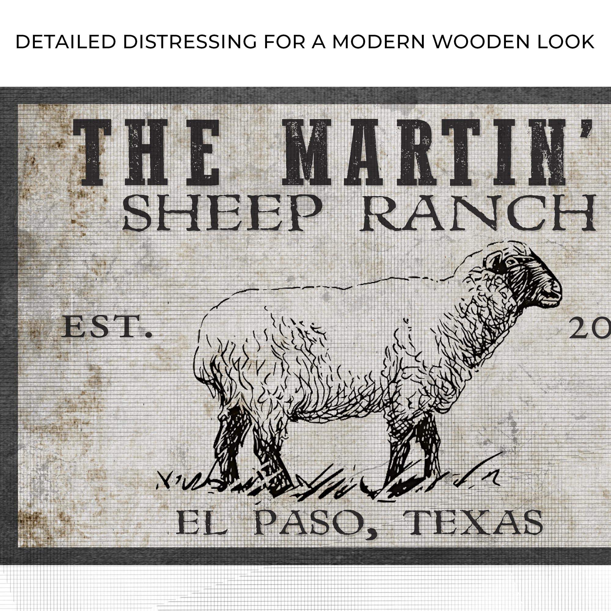 Sheep Ranch Sign II - Image 4