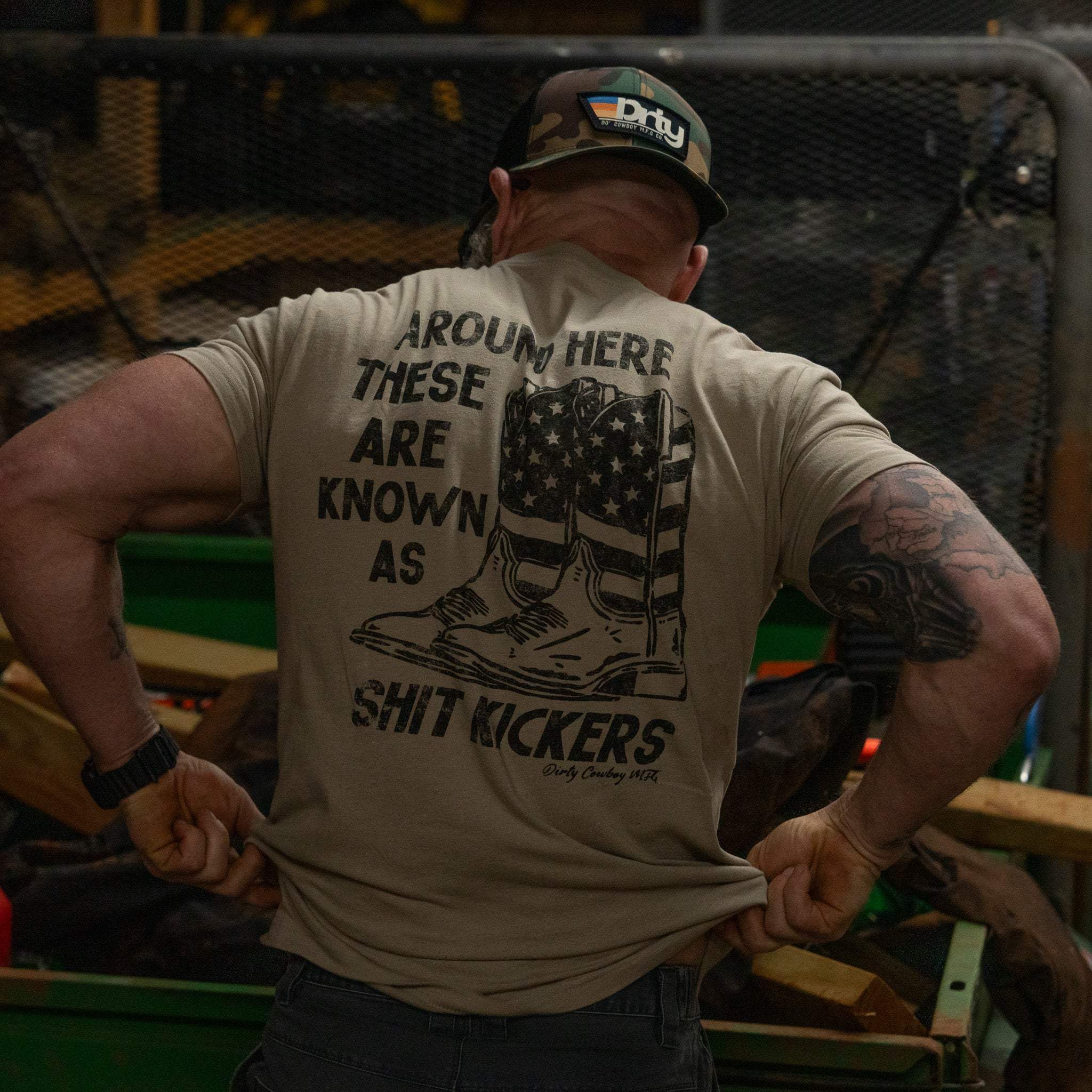 Shit Kickers Men's T-Shirt - Image 14