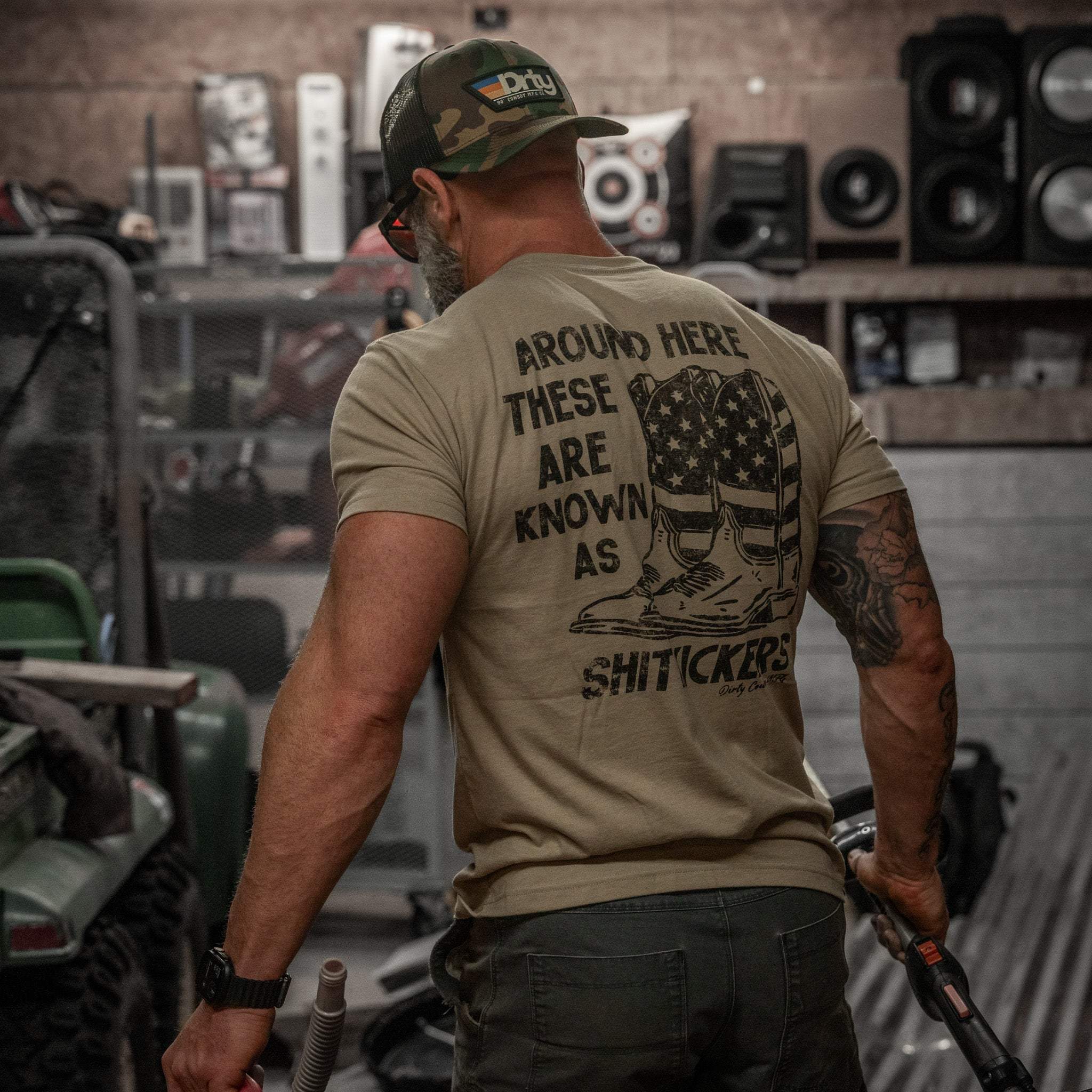 Shit Kickers Men's T-Shirt - Image 15
