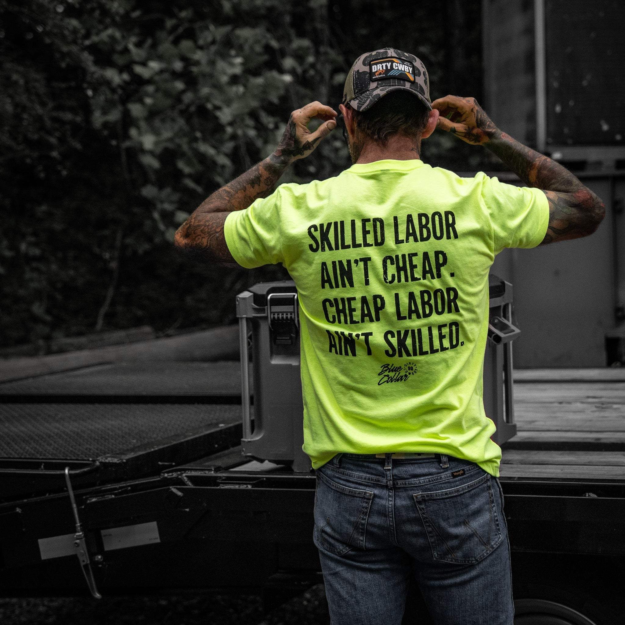Skilled Labor Ain't Cheap Men's T-Shirt - Image 19