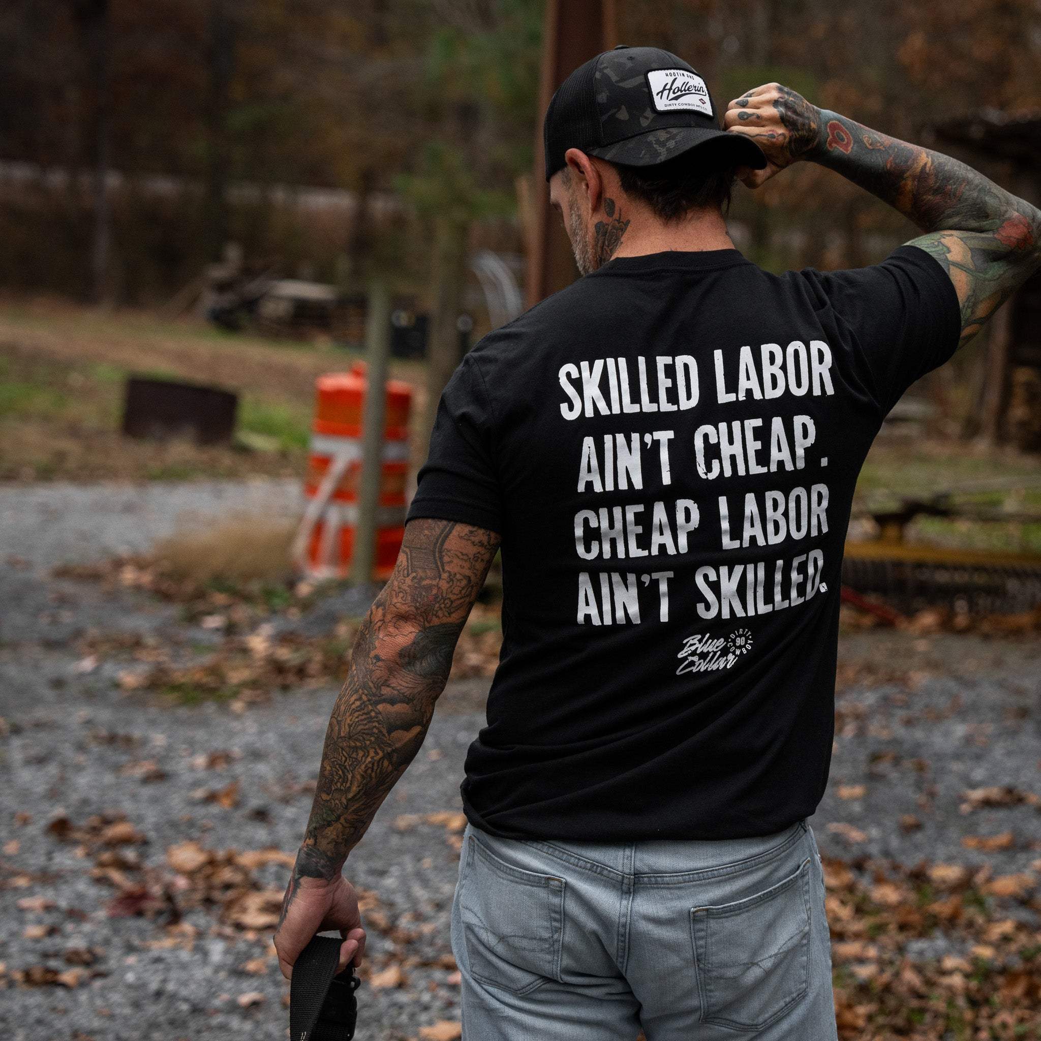 Skilled Labor Ain't Cheap Men's T-Shirt - Image 3