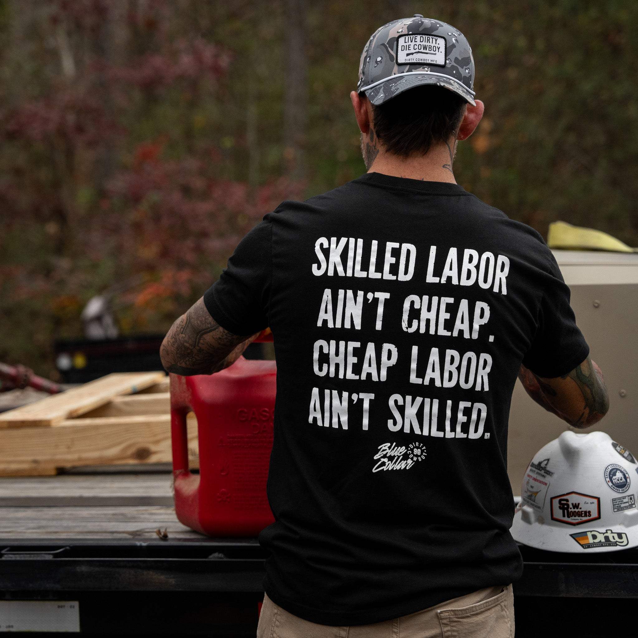 Skilled Labor Ain't Cheap Men's T-Shirt - Image 4