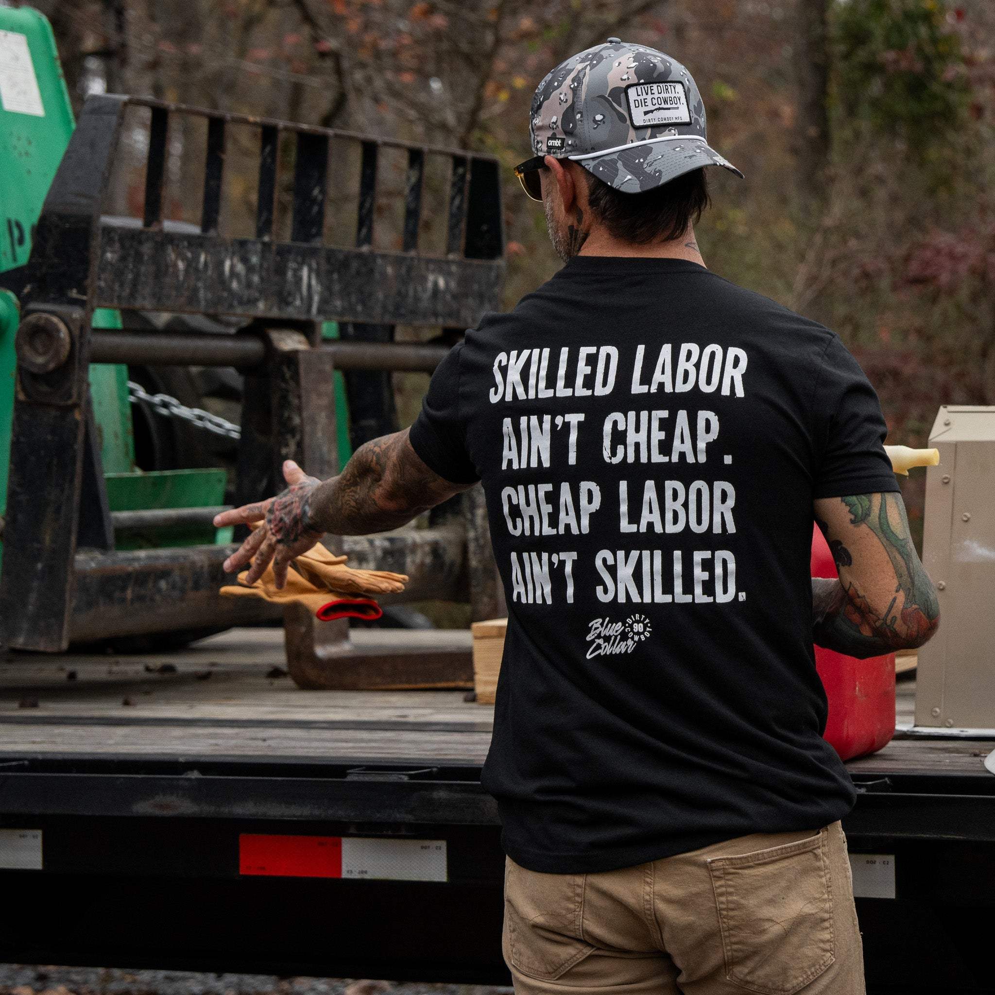 Skilled Labor Ain't Cheap Men's T-Shirt - Image 5