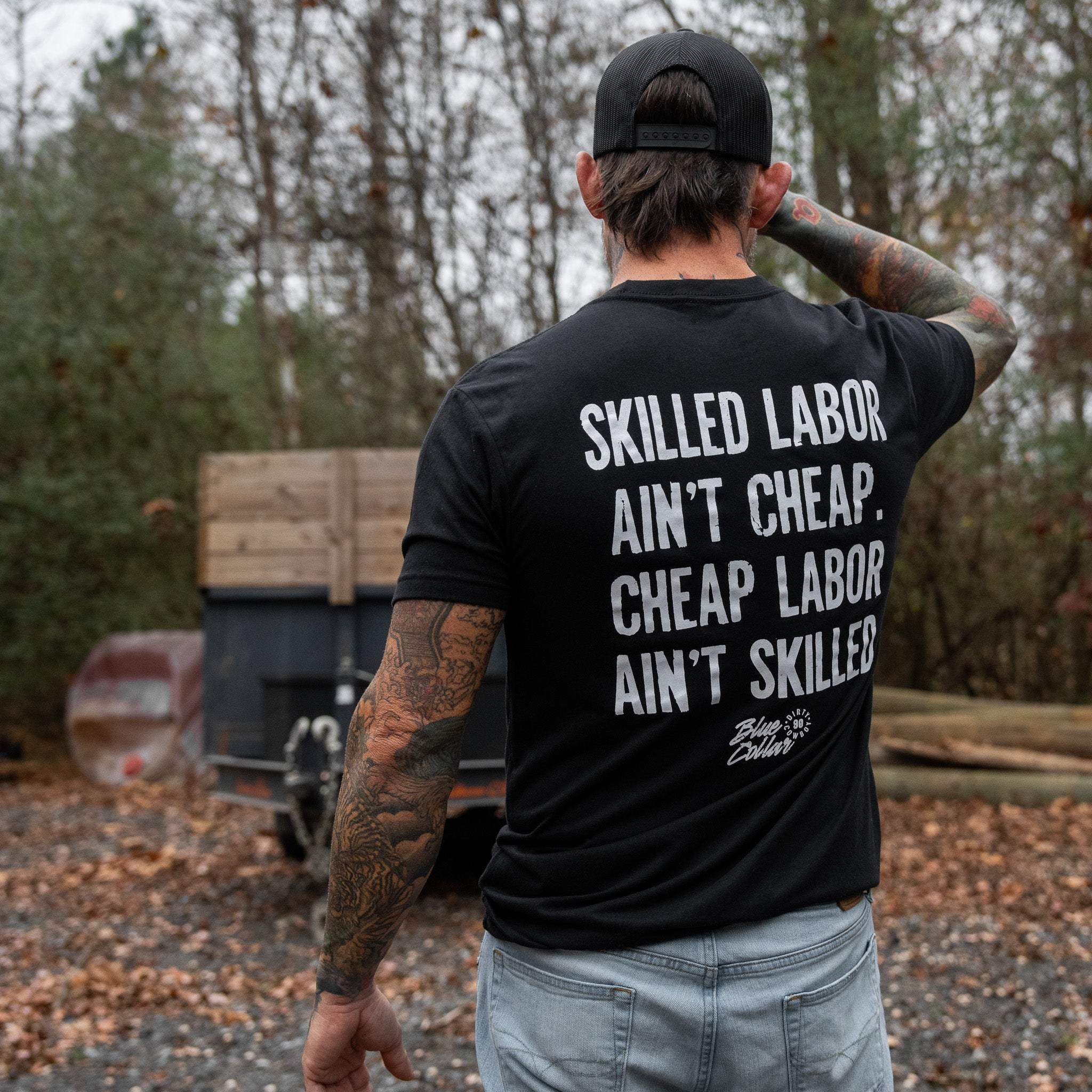 Skilled Labor Ain't Cheap Men's T-Shirt - Image 7