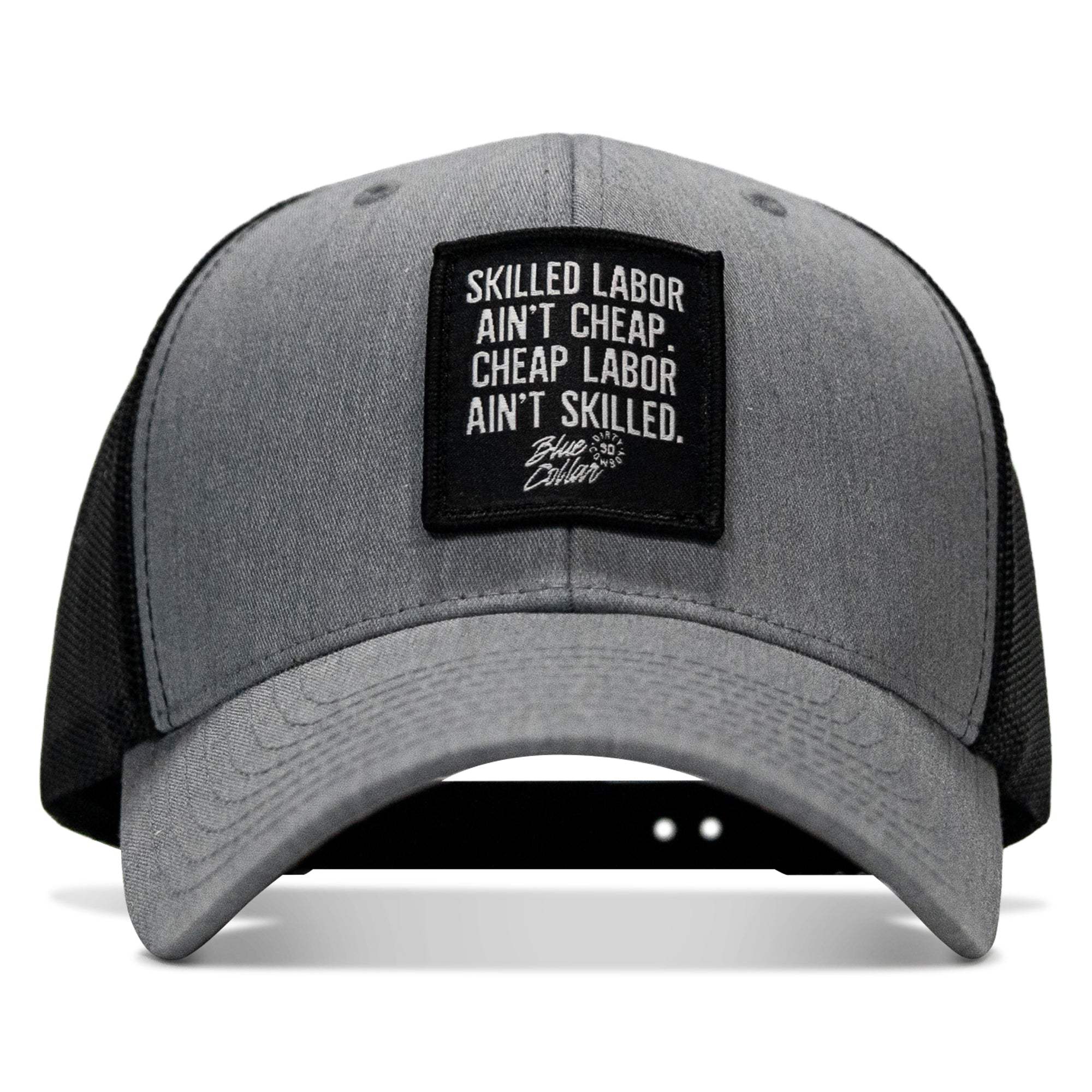 Skilled Labor Ain't Cheap Patch Snapback Hat - Image 27