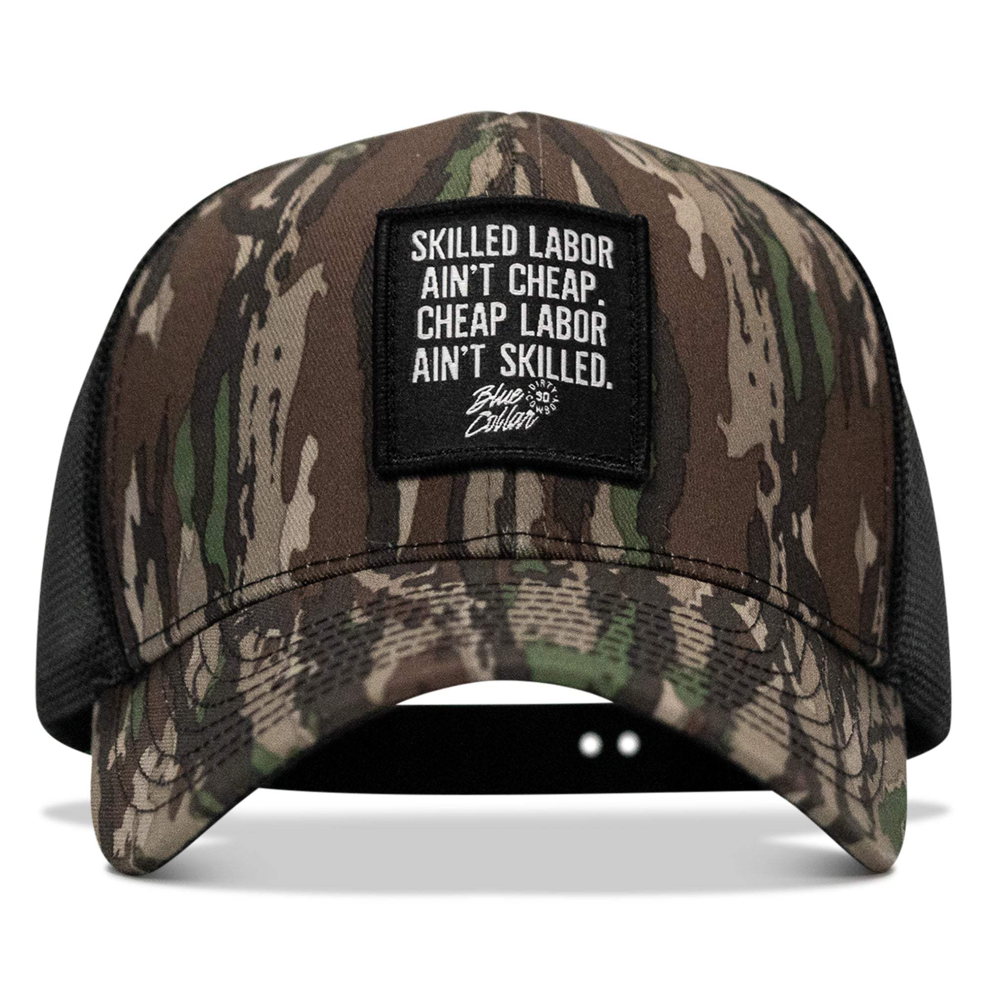 Skilled Labor Ain't Cheap Patch Snapback Hat - Image 41