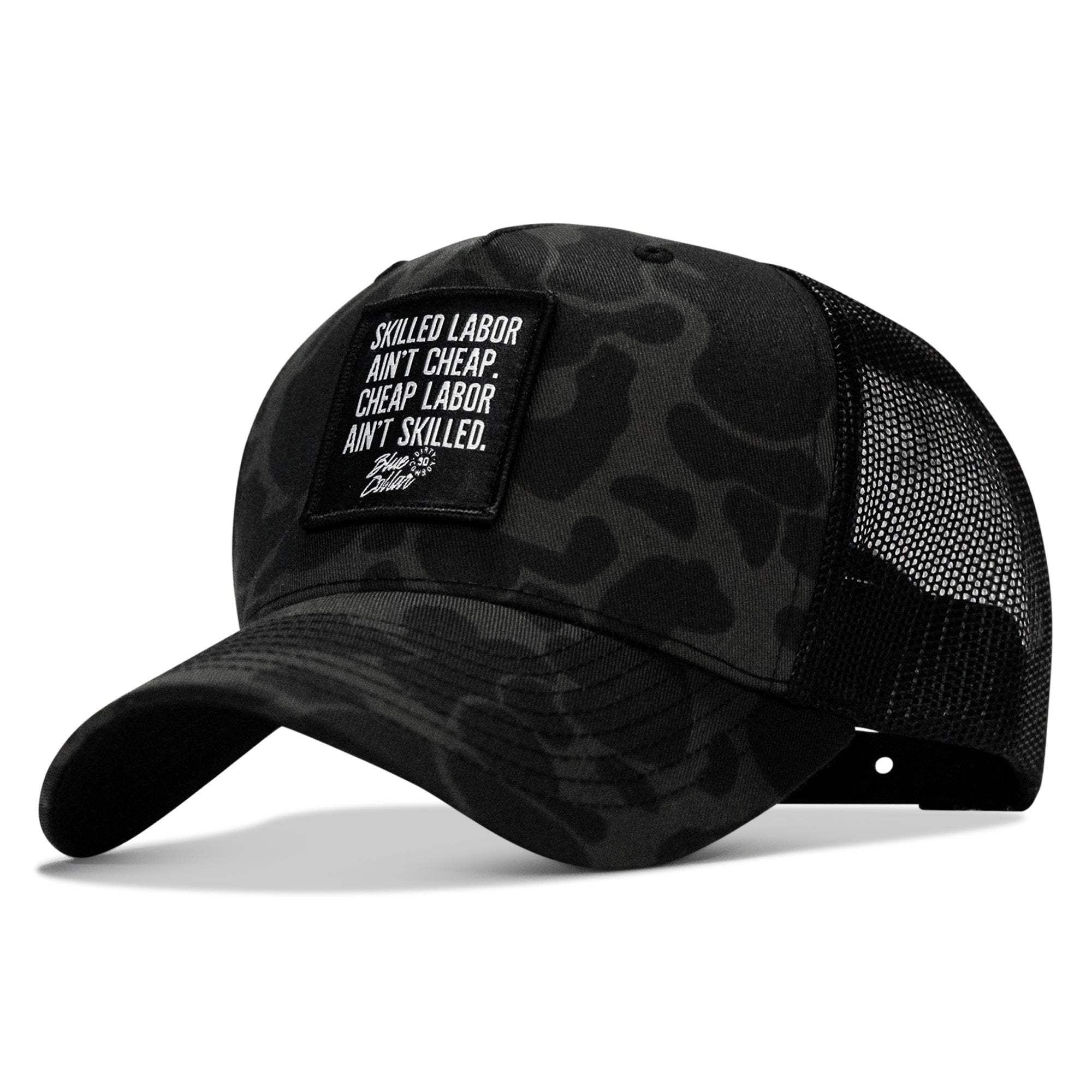 Skilled Labor Ain't Cheap Patch Snapback Hat - Image 7