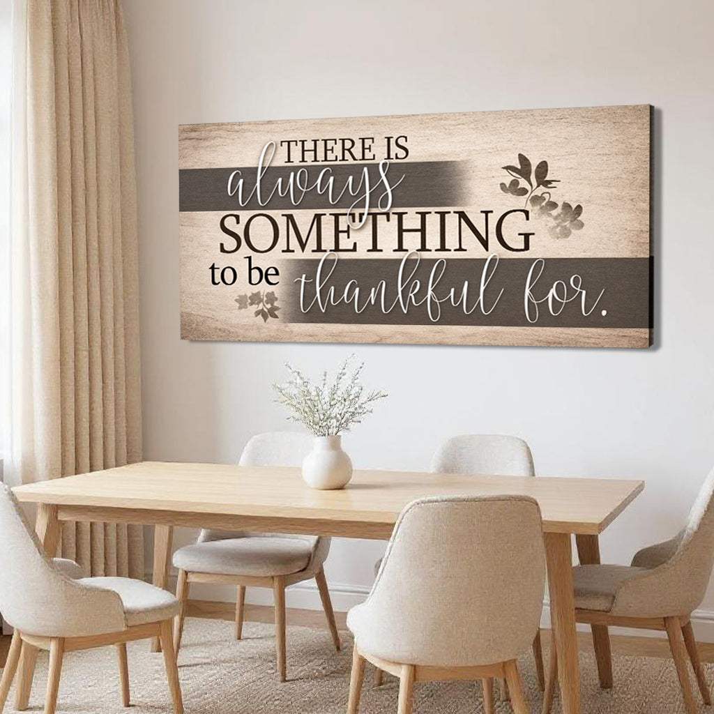 Something To Be Thankful Faith Wall Sign - Image 2