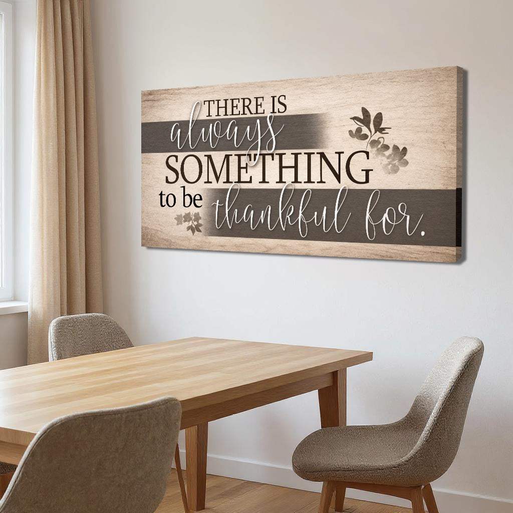 Something To Be Thankful Faith Wall Sign - Image 4