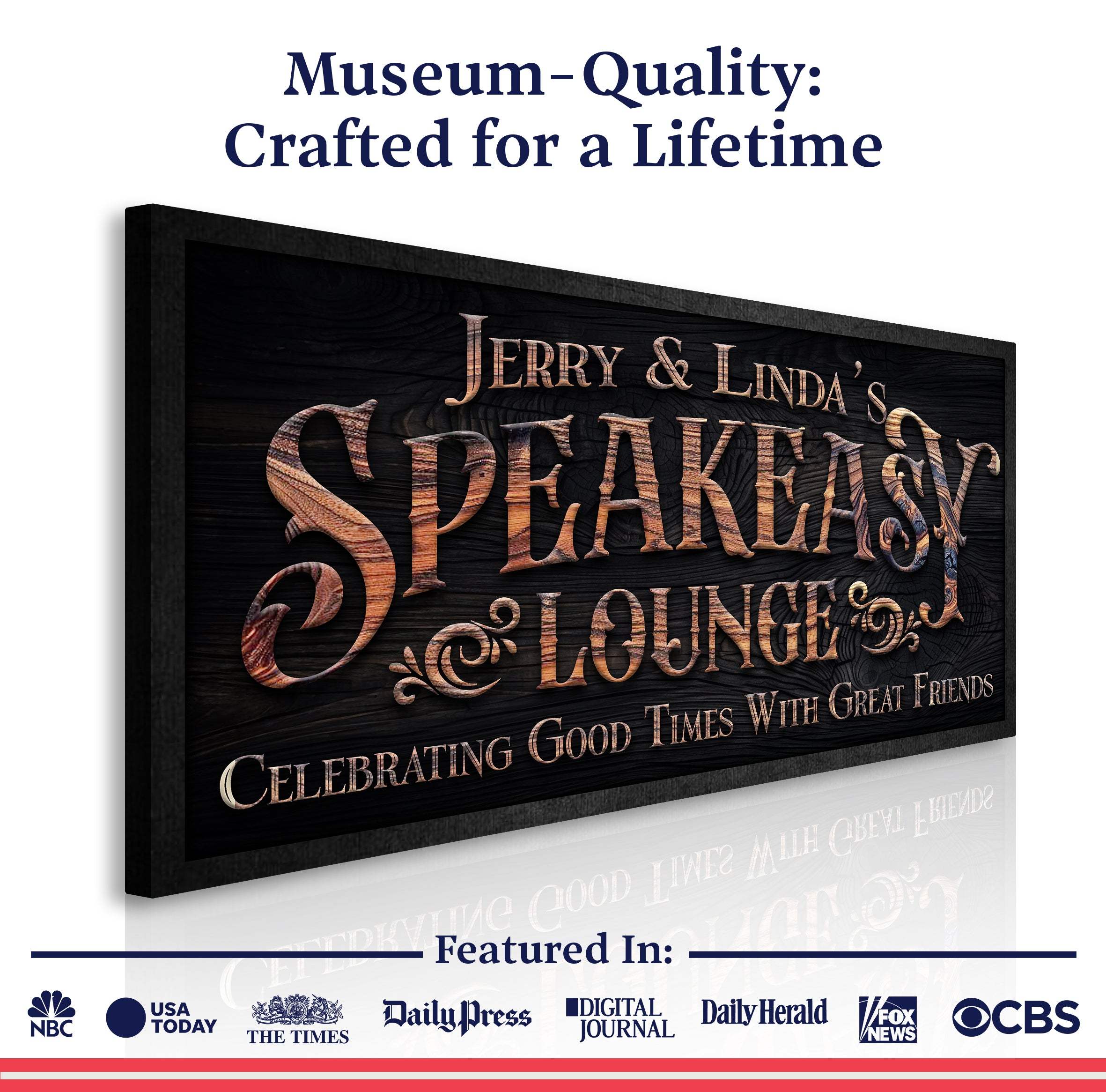 Speakeasy Lounge Wall Sign - Image 6
