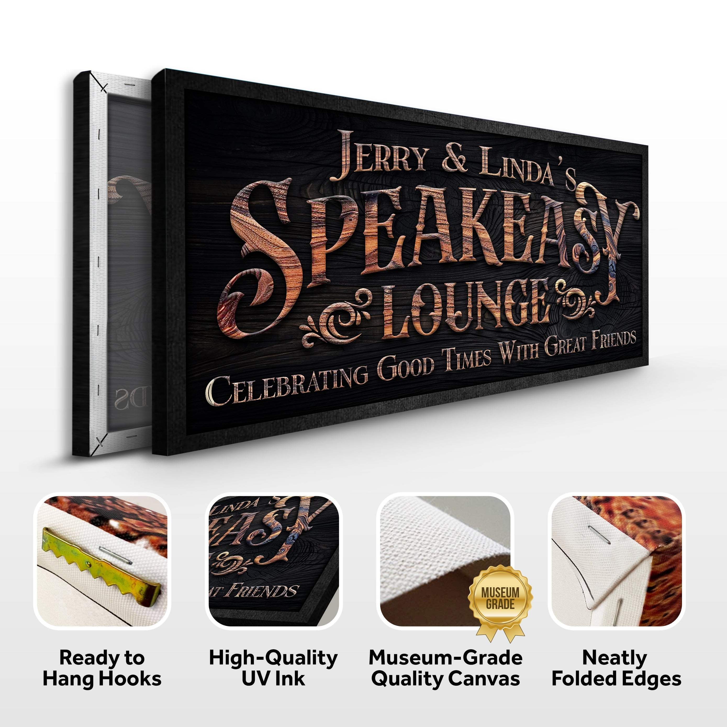Speakeasy Lounge Wall Sign - Image 8