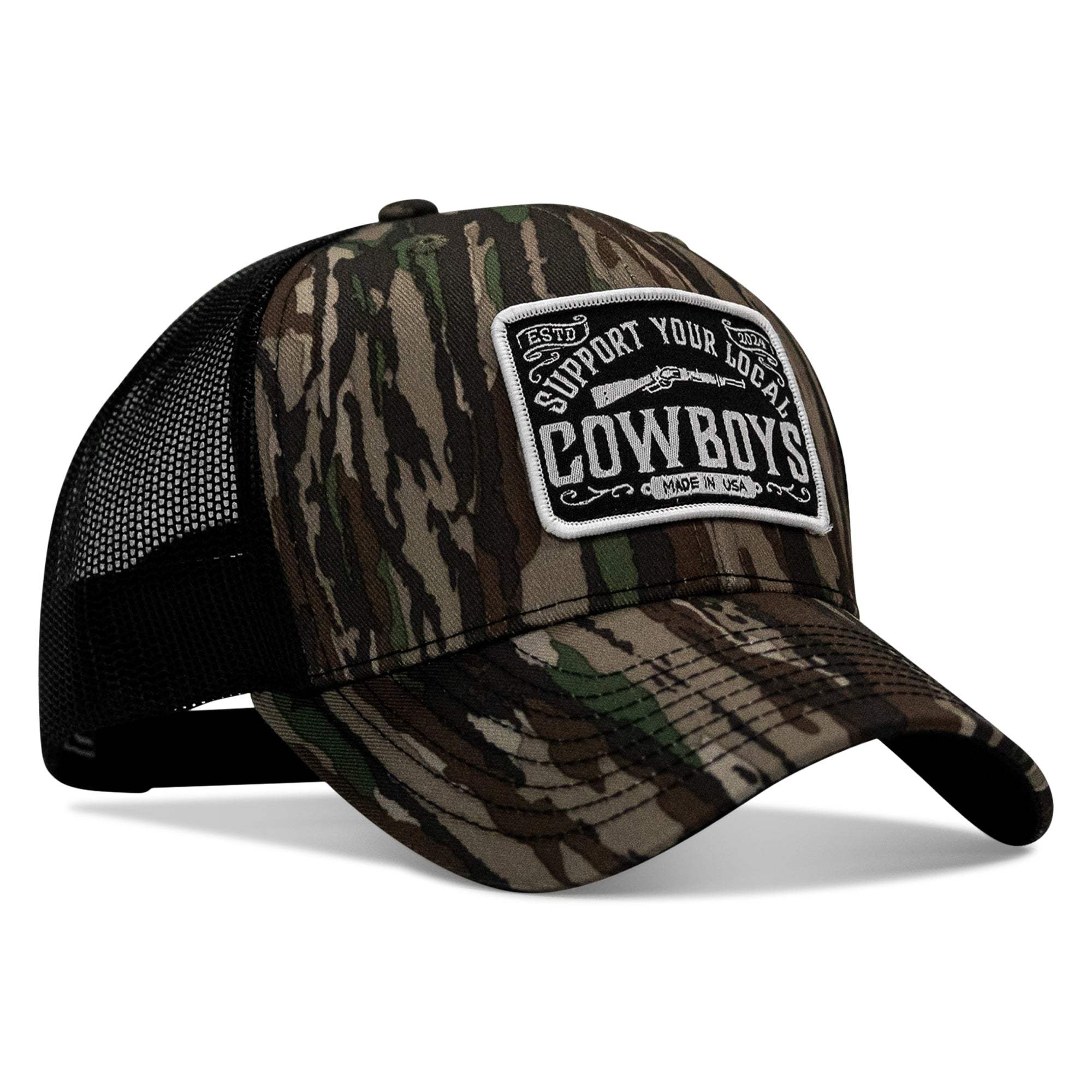 Support Your Local Cowboys Patch Snapback Hat - Image 52