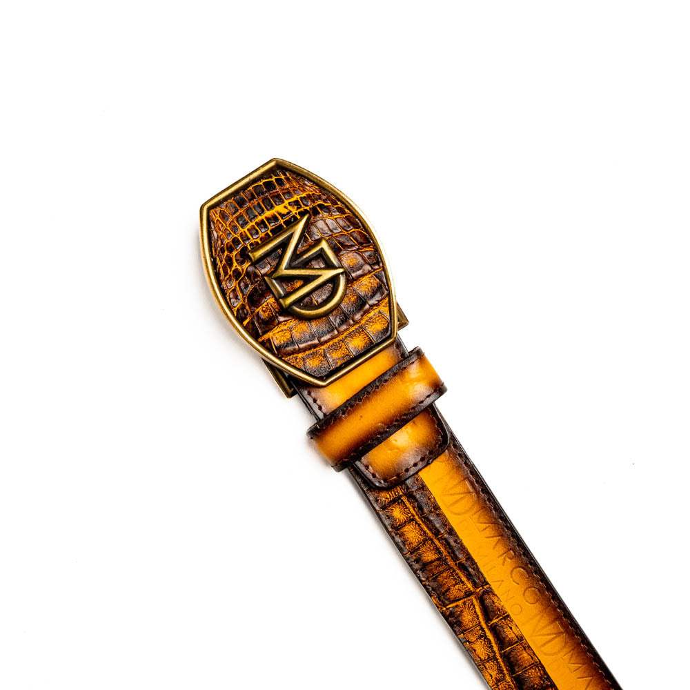 Texas Belt Mustard Brown - Image 2