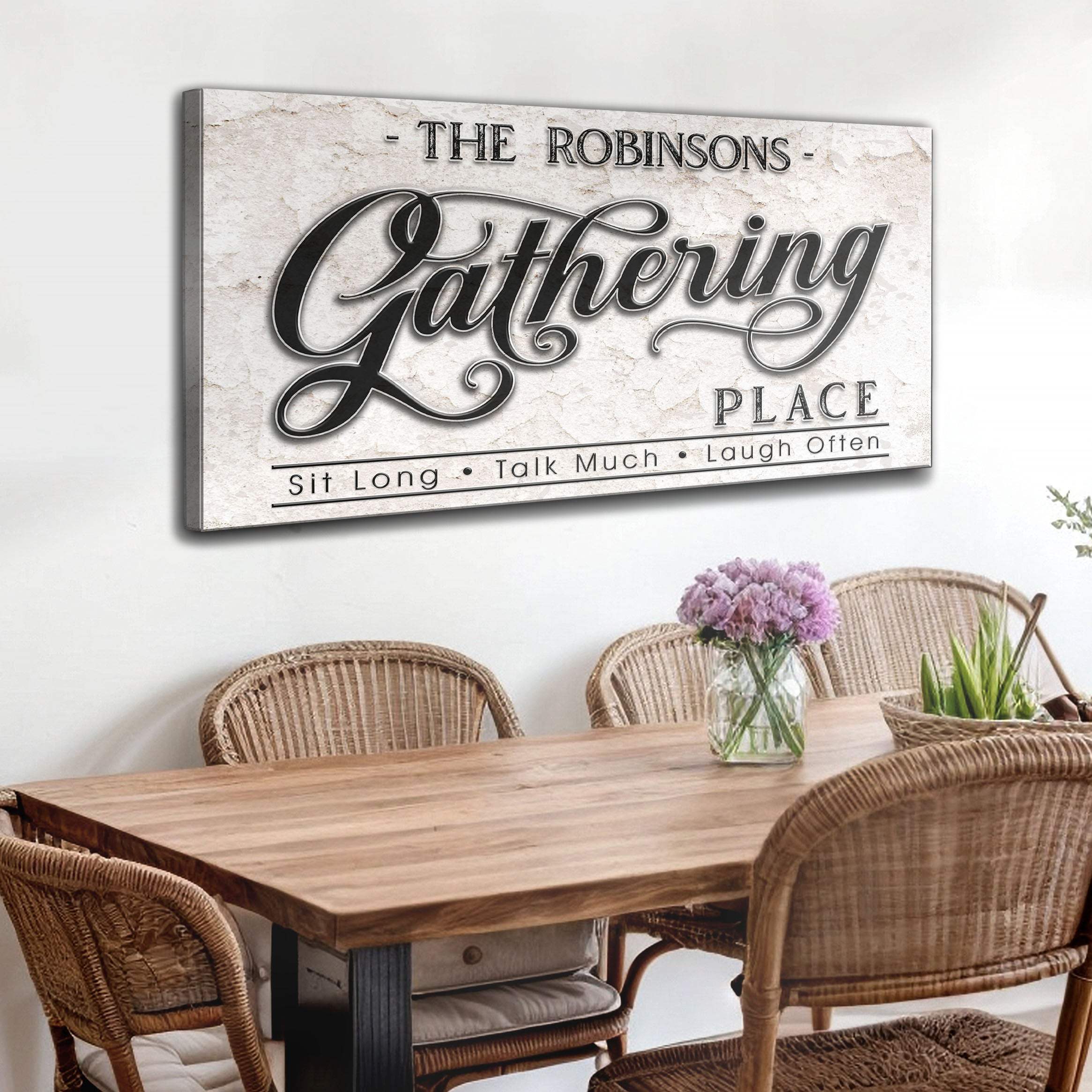 The Gathering Place Personalized Sign - Image 2