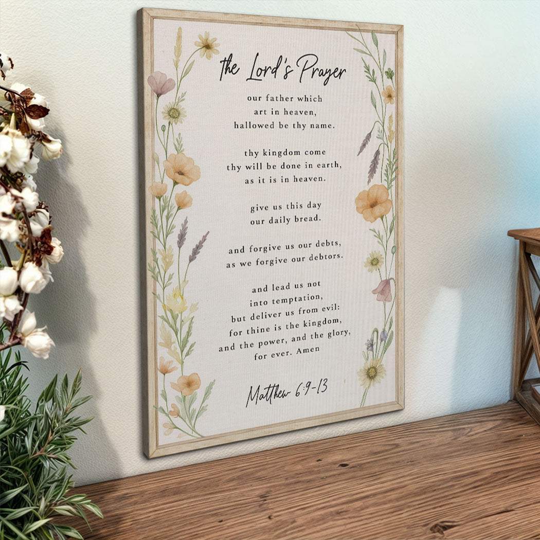 The Lord's Prayer Faith Sign III - Image 2