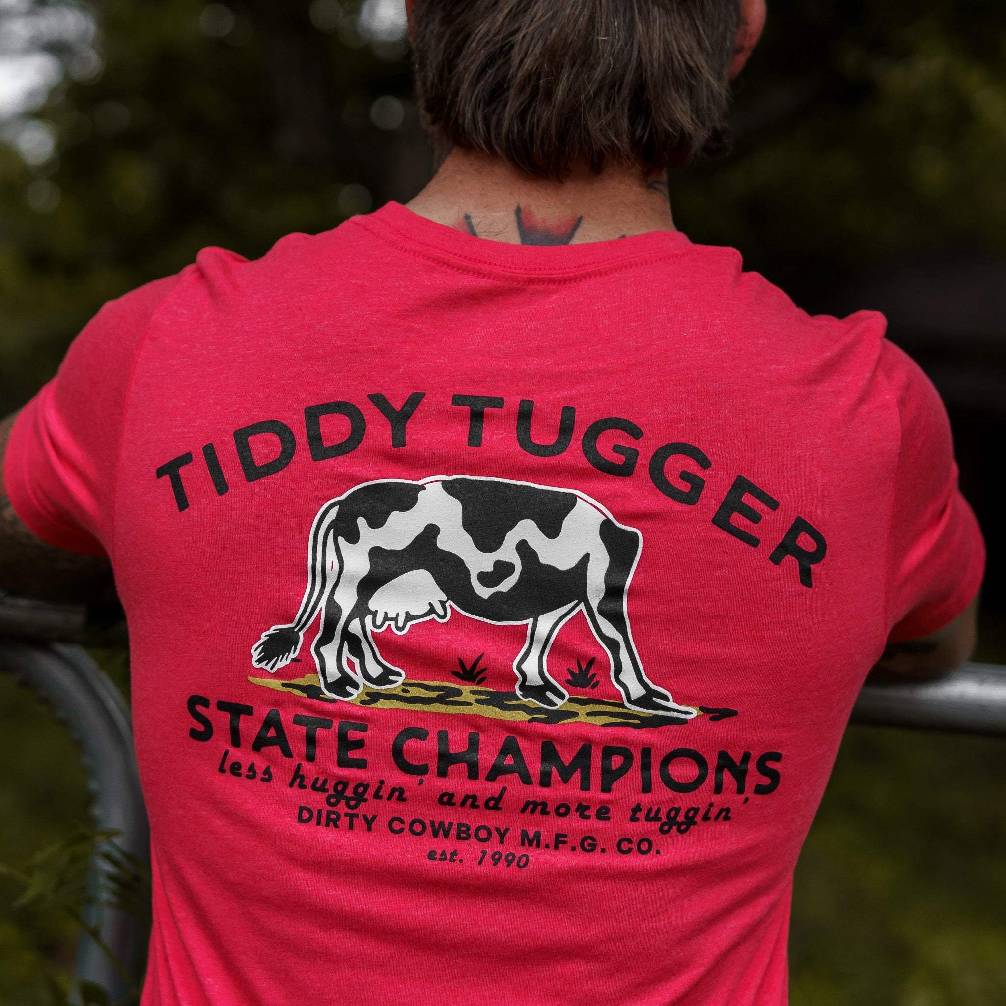 Tiddy Tugger State Champions Men's T-Shirt - Image 3