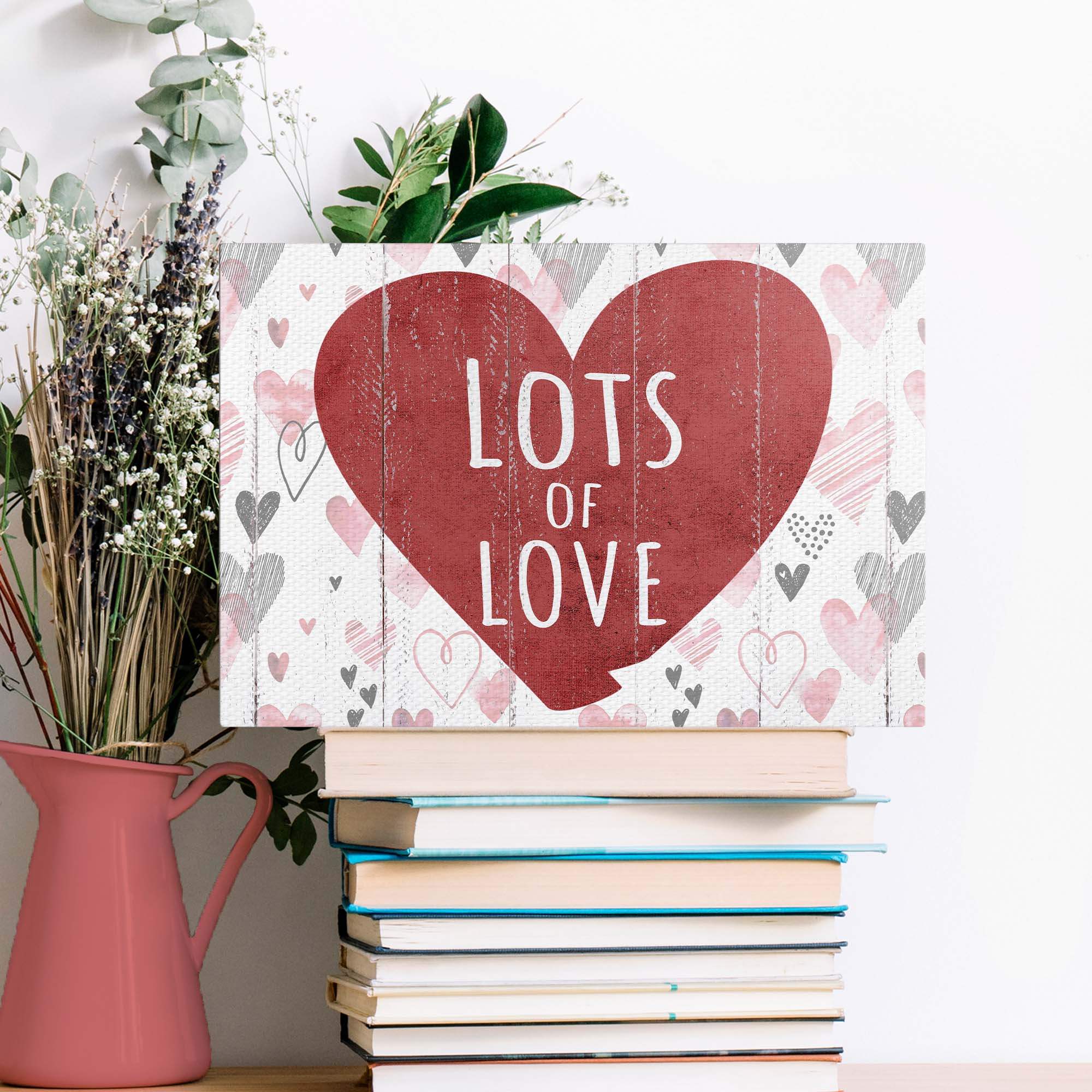 Valentine Lots Of Love Sign - Image 2