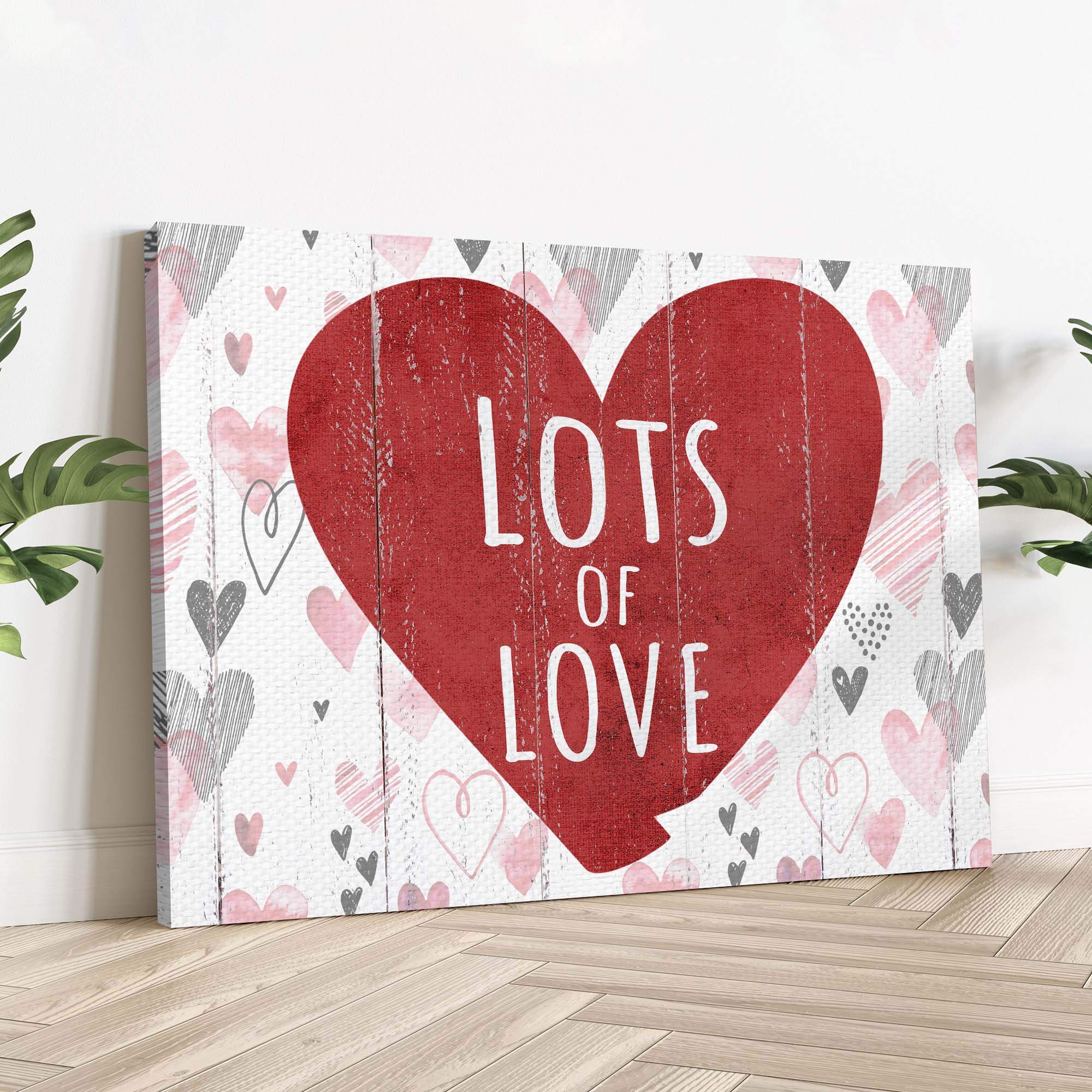 Valentine Lots Of Love Sign - Image 3