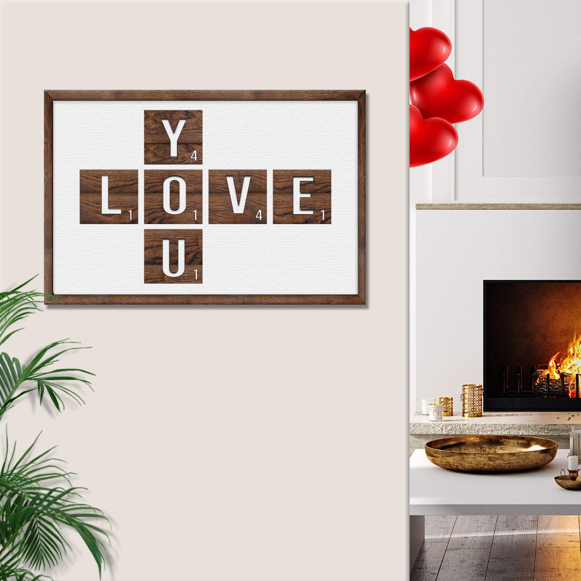 Valentine Love You Sign - Image 2
