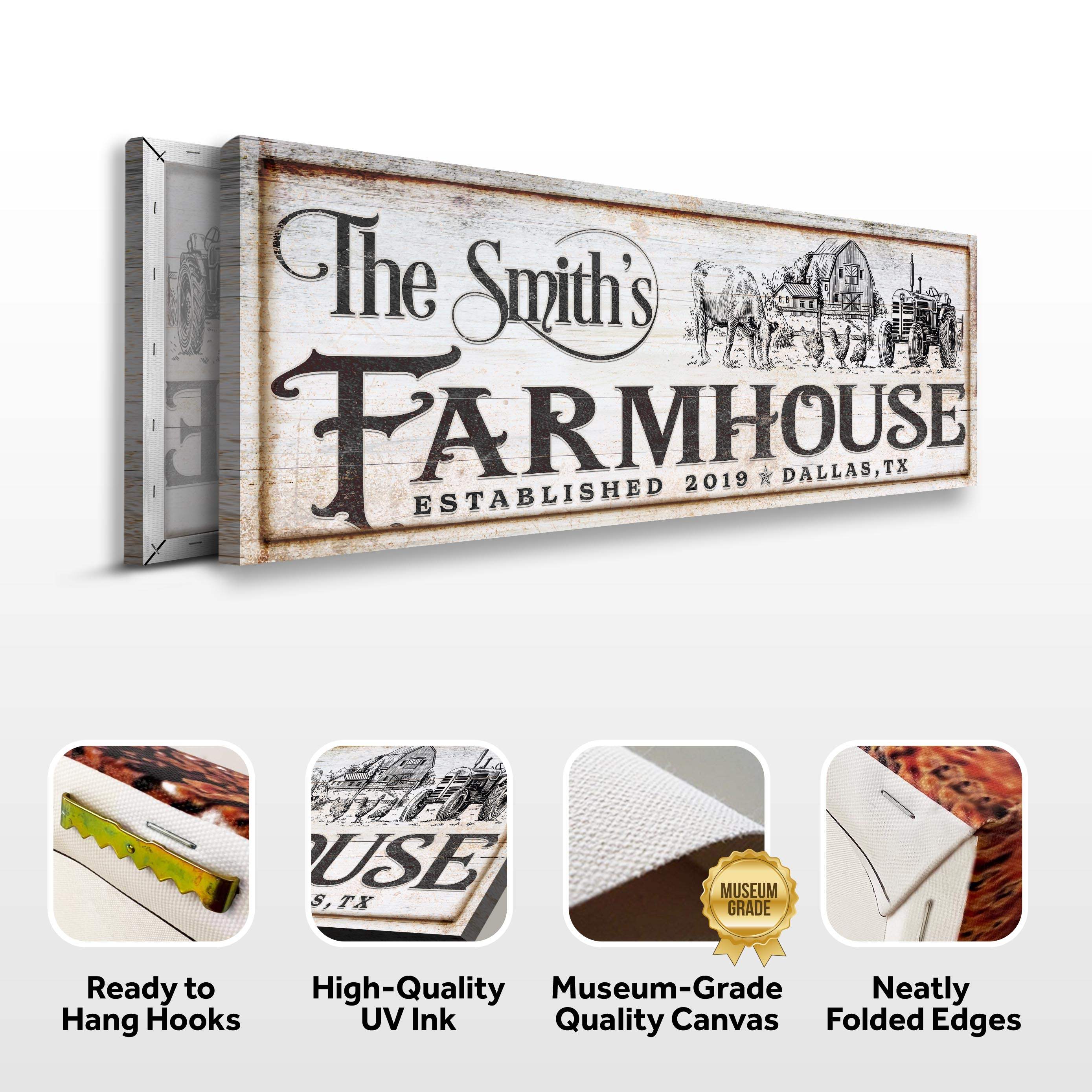 Vintage Rust Farmhouse Sign II - Image 6