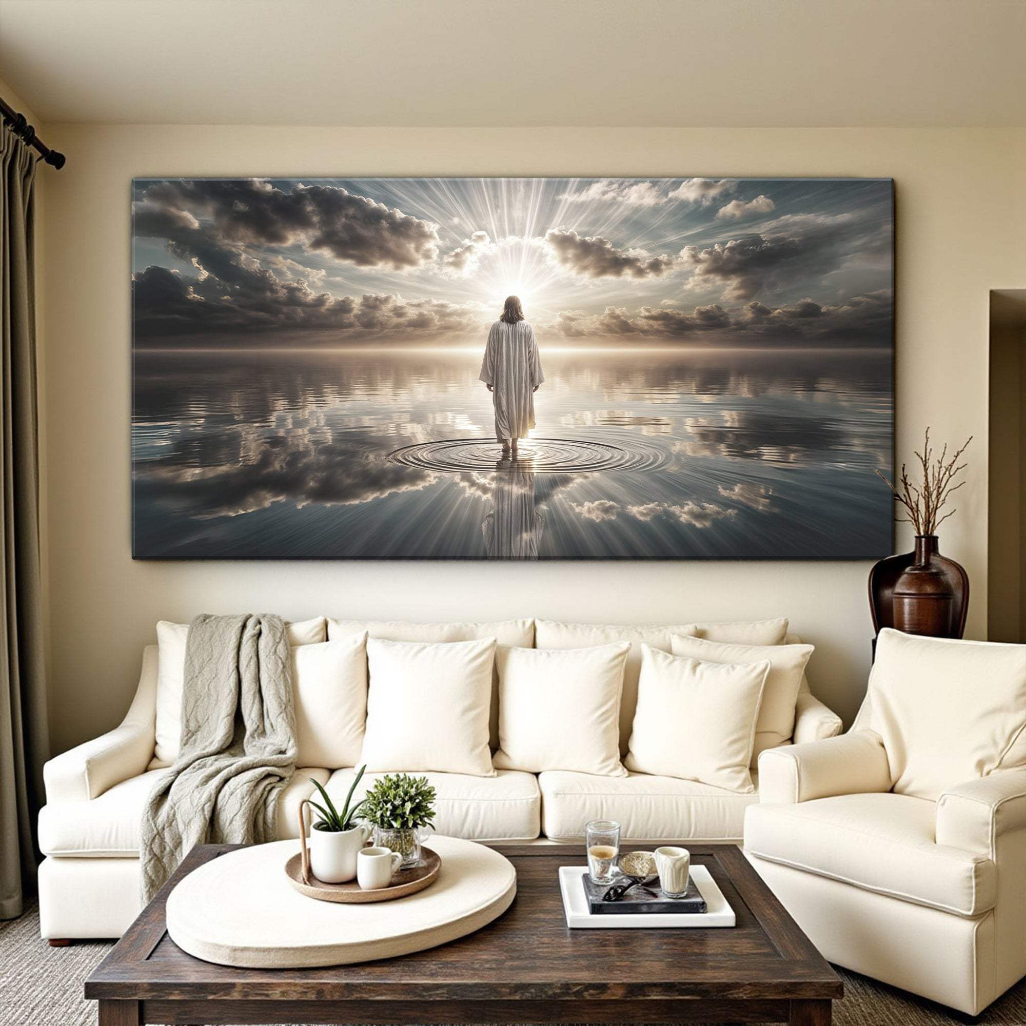 Walking on Water - Faith Wall Art III - Image 2